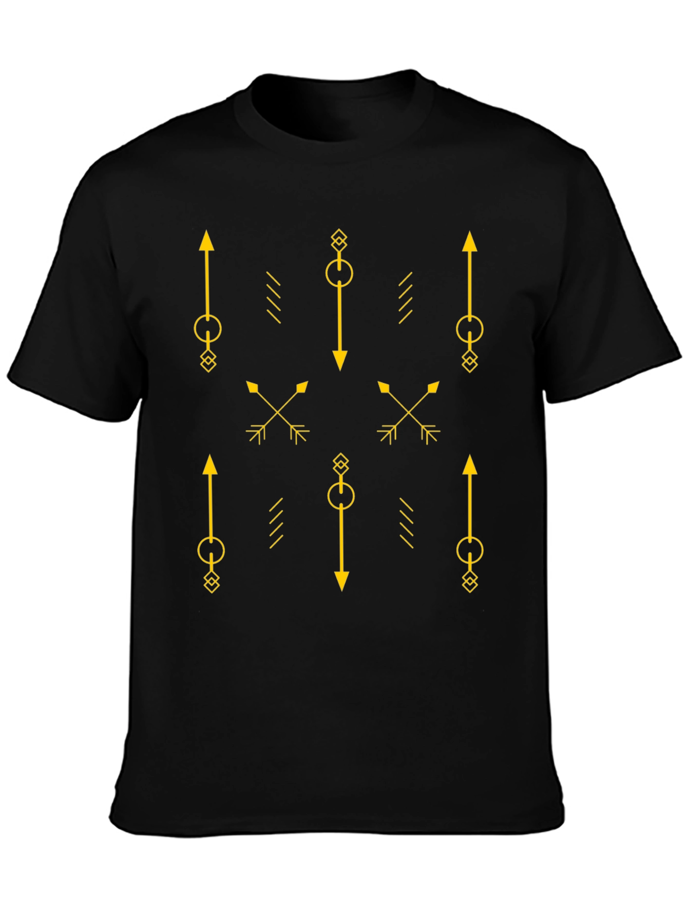 Geometric Arrows T-Shirt - Stylish Graphic Tee