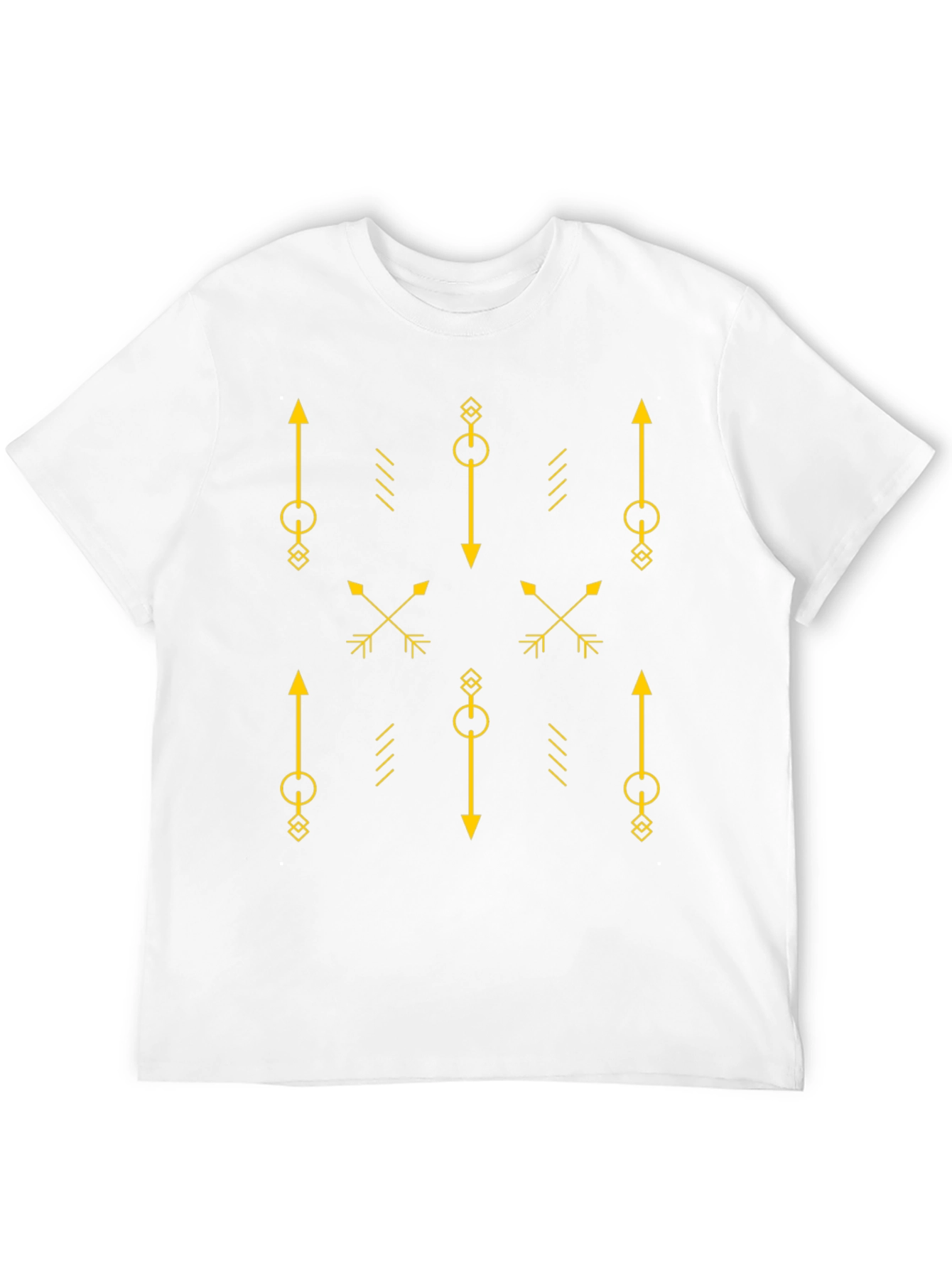 Geometric Arrows T-Shirt - Stylish Graphic Tee