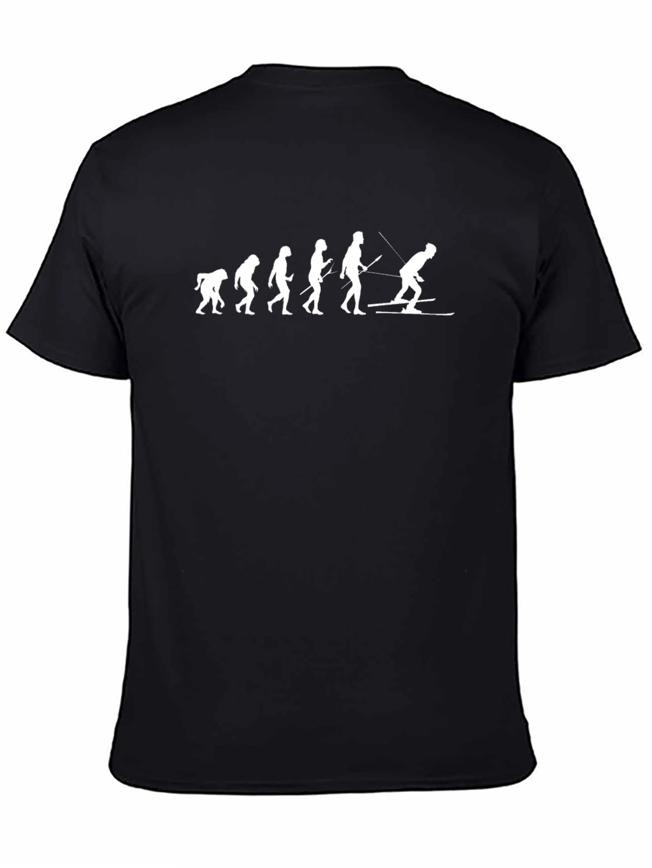 Evolution of a Skier T-Shirt