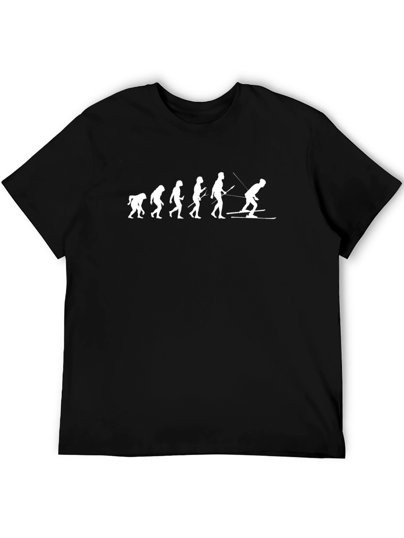 Evolution of a Skier T-Shirt