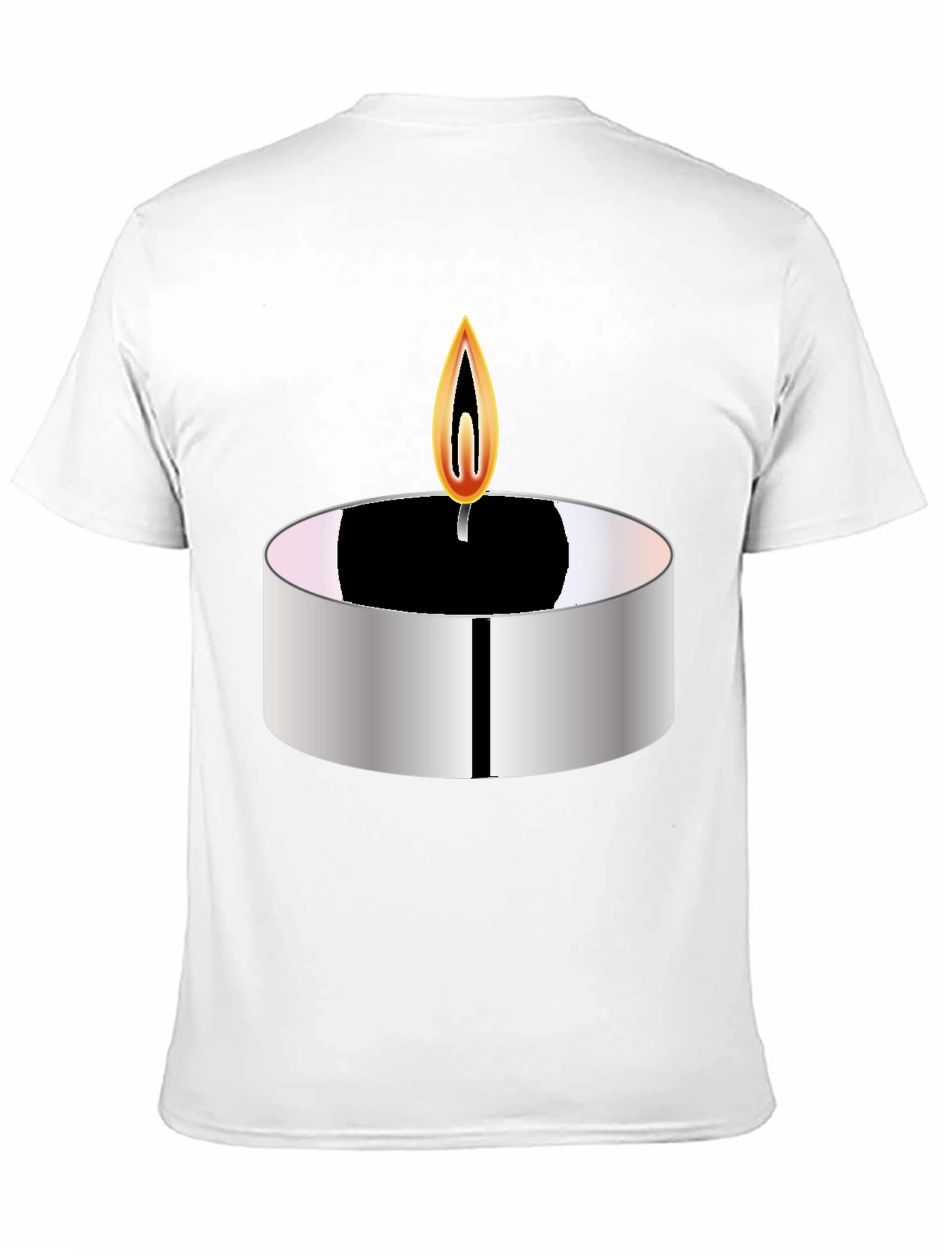 Candle Graphic T-Shirt - Modern Tee