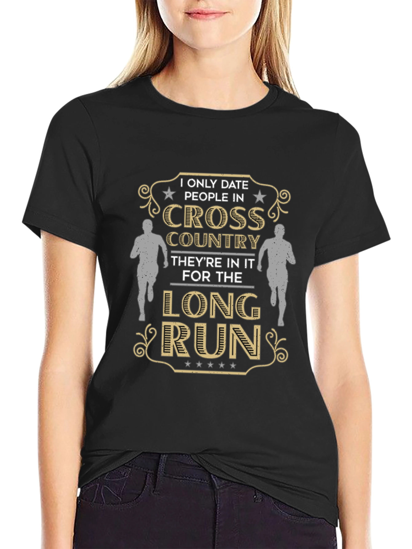 Cross Country Dating T-Shirt: Long Run Love