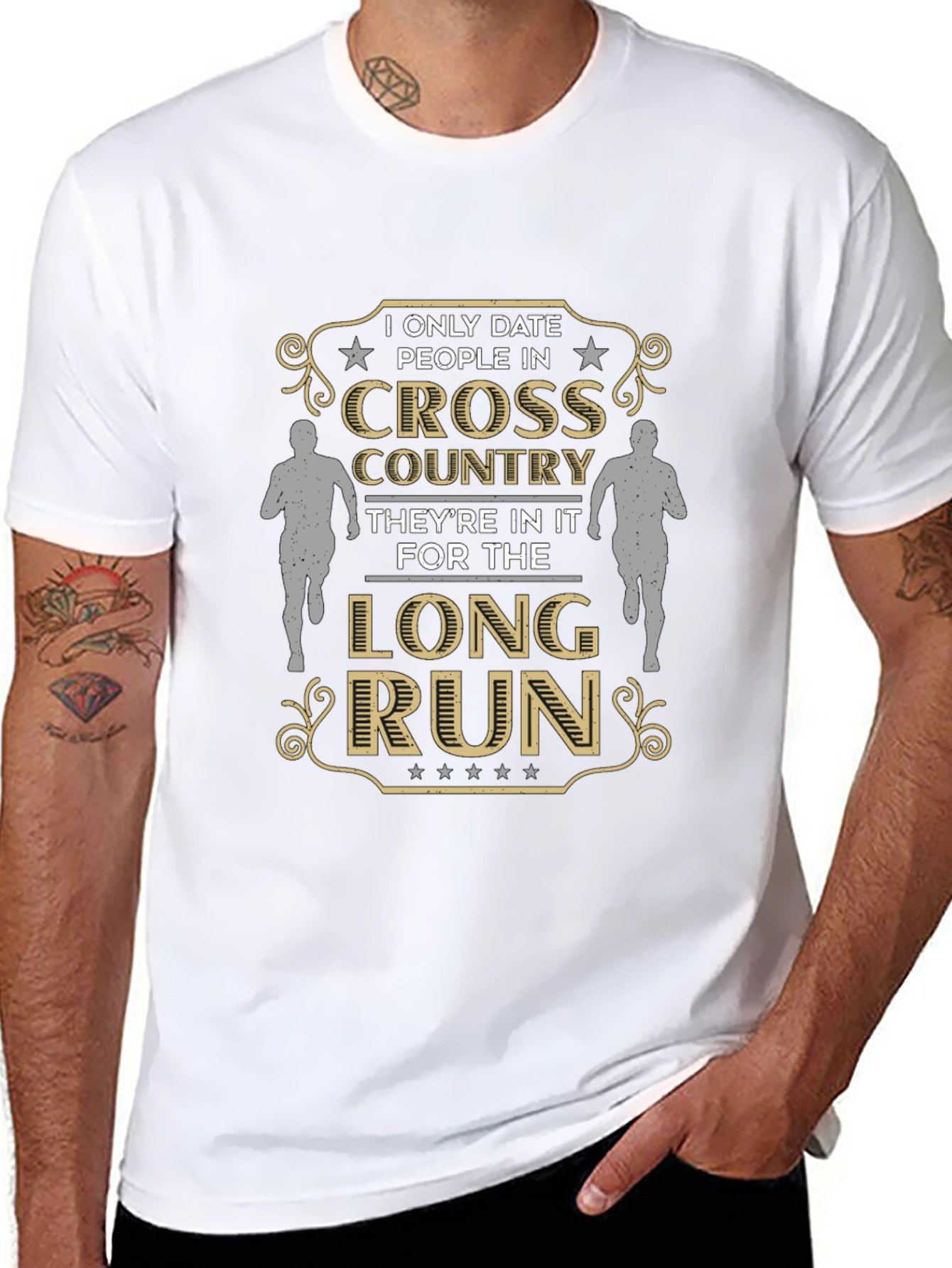 Cross Country Dating T-Shirt: Long Run Love
