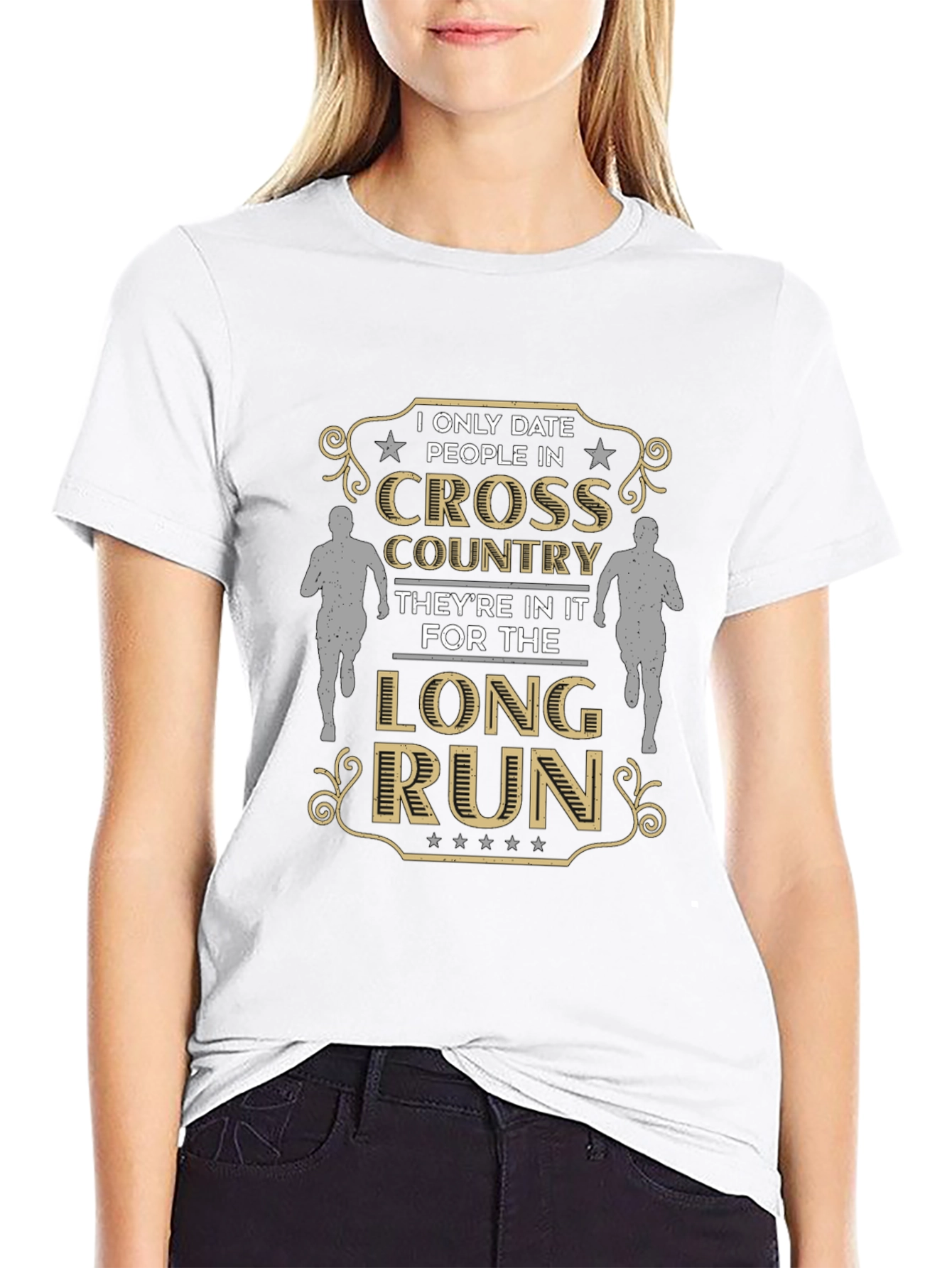 Cross Country Dating T-Shirt: Long Run Love