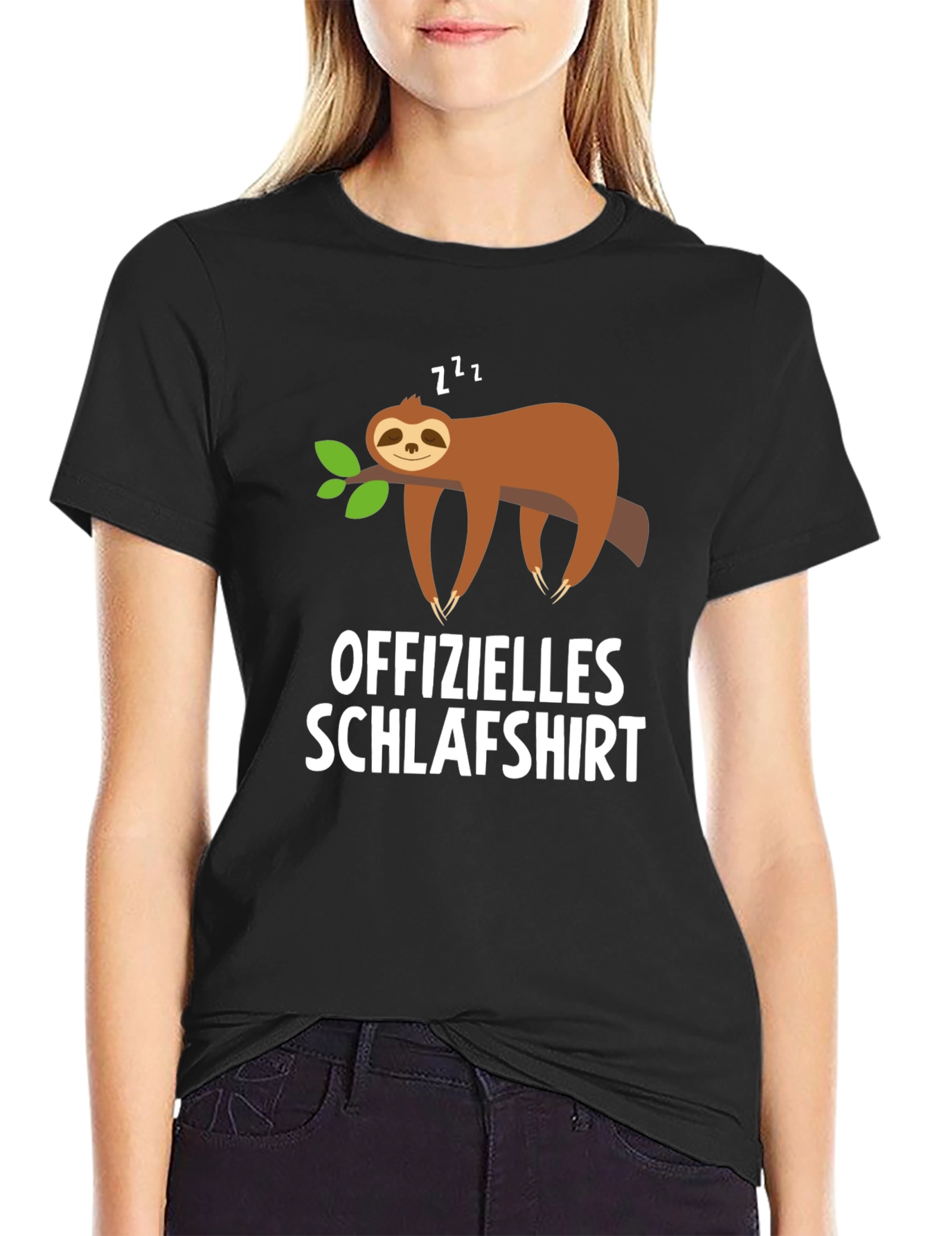 Funny Sloth Sleep Shirt - Offizielles Schlafshirt