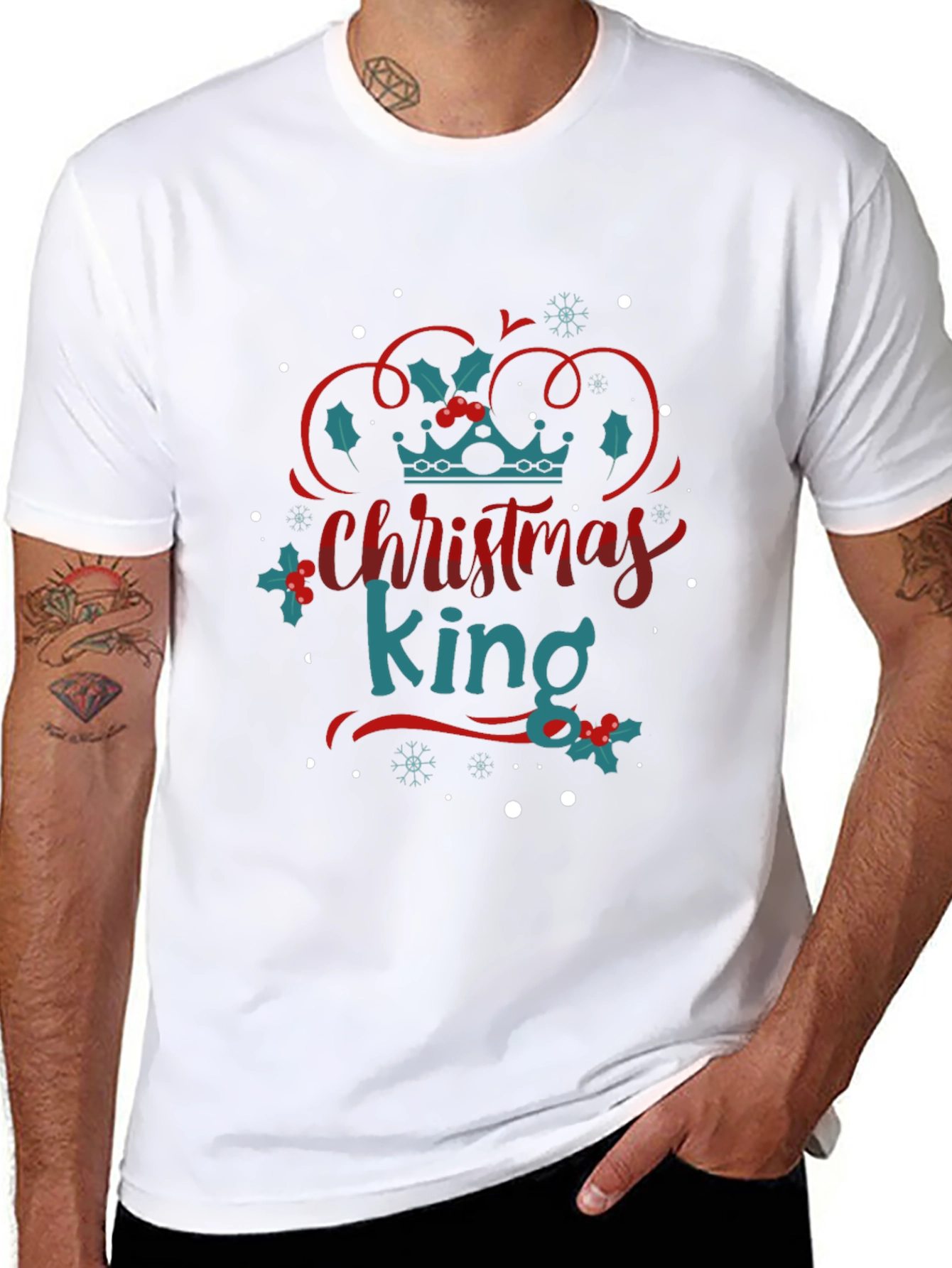 Christmas King Graphic Tee