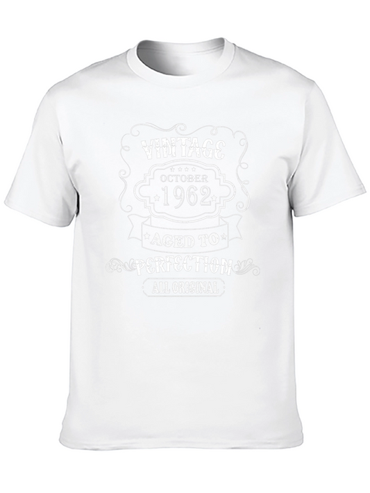 Vintage October 1962 Aged to Perfection T-Shirt