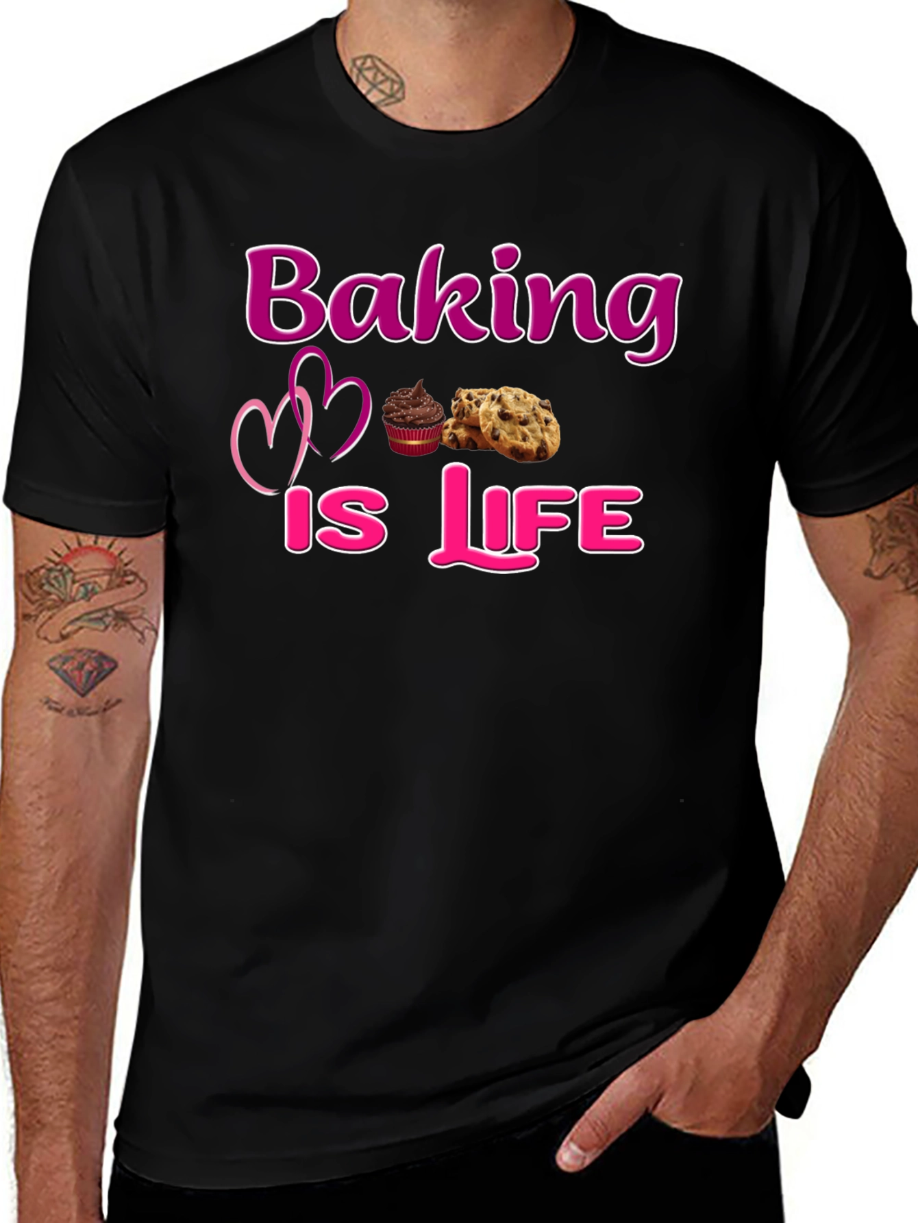 Baking is Life Graphic Tee