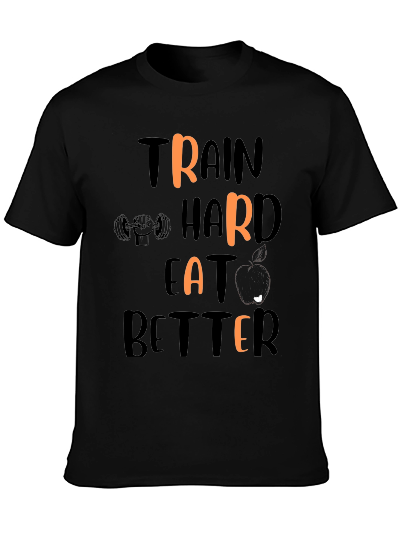 Train Hard Eat Better Graphic Tee