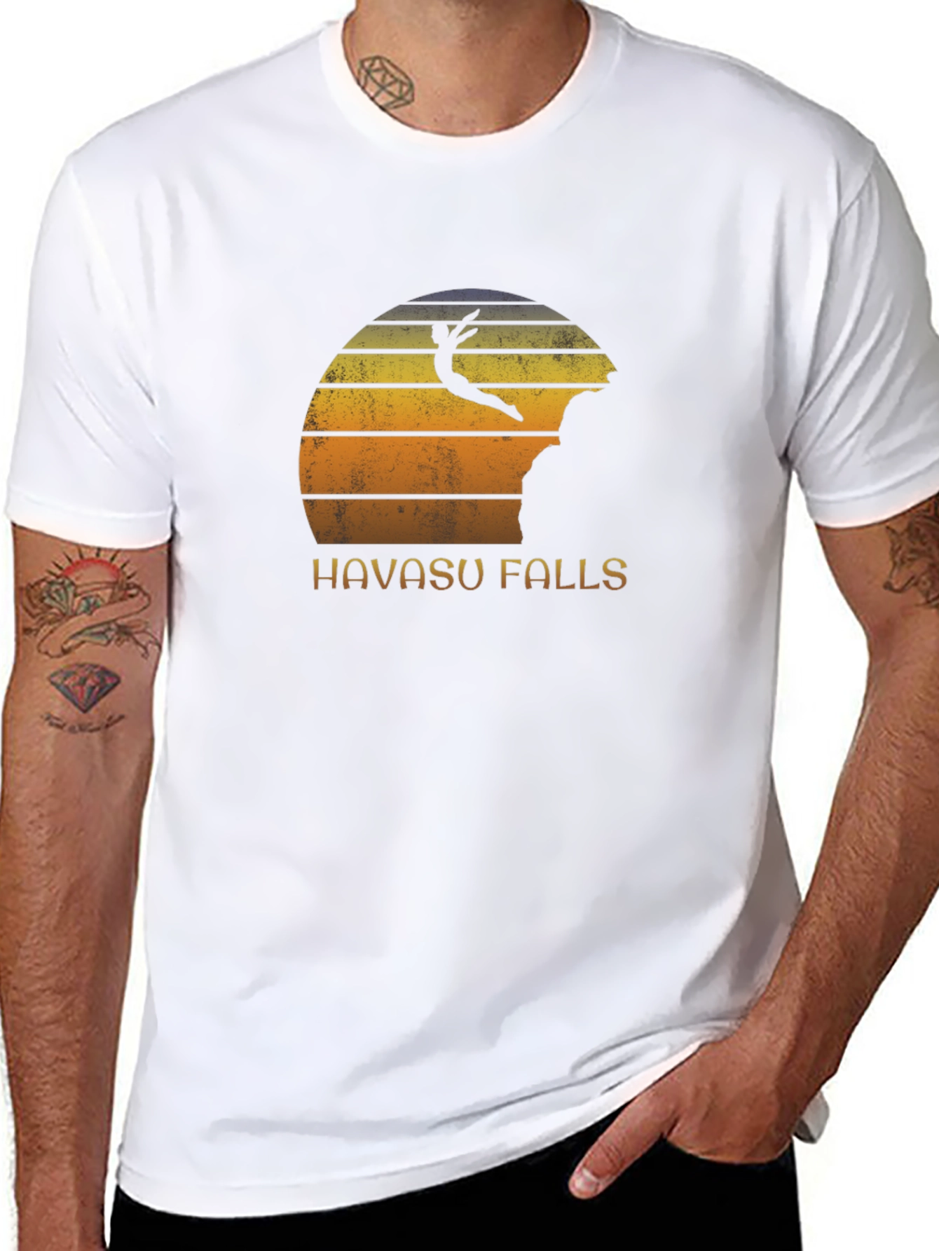 Havasu Falls Retro Jumper T-Shirt