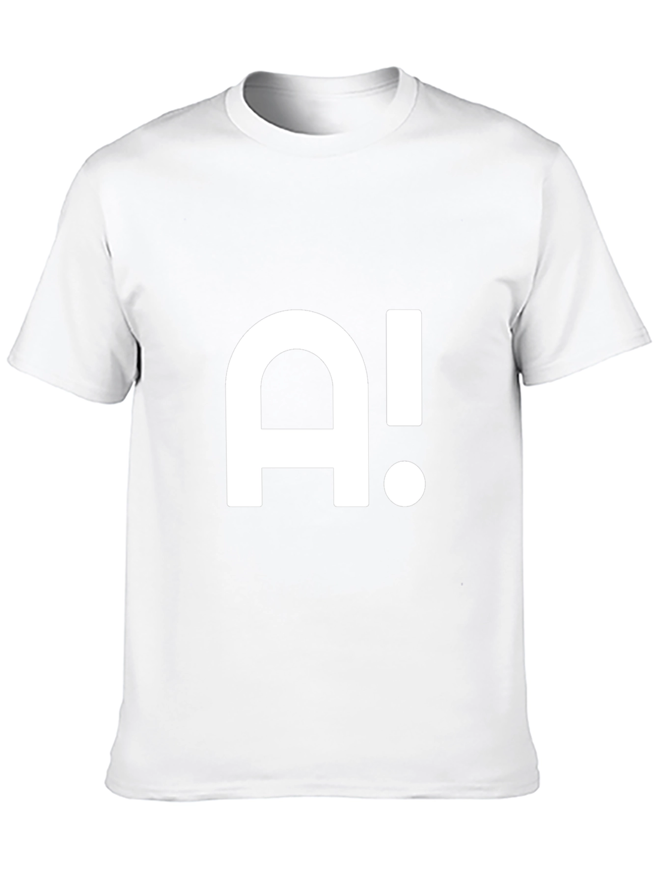 Bold A! Graphic Tee - Stylish Cotton Blend