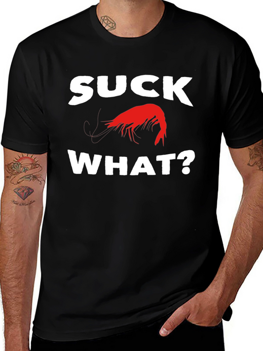 Suck Crawfish T-Shirt Funny Cajun Louisiana Tee
