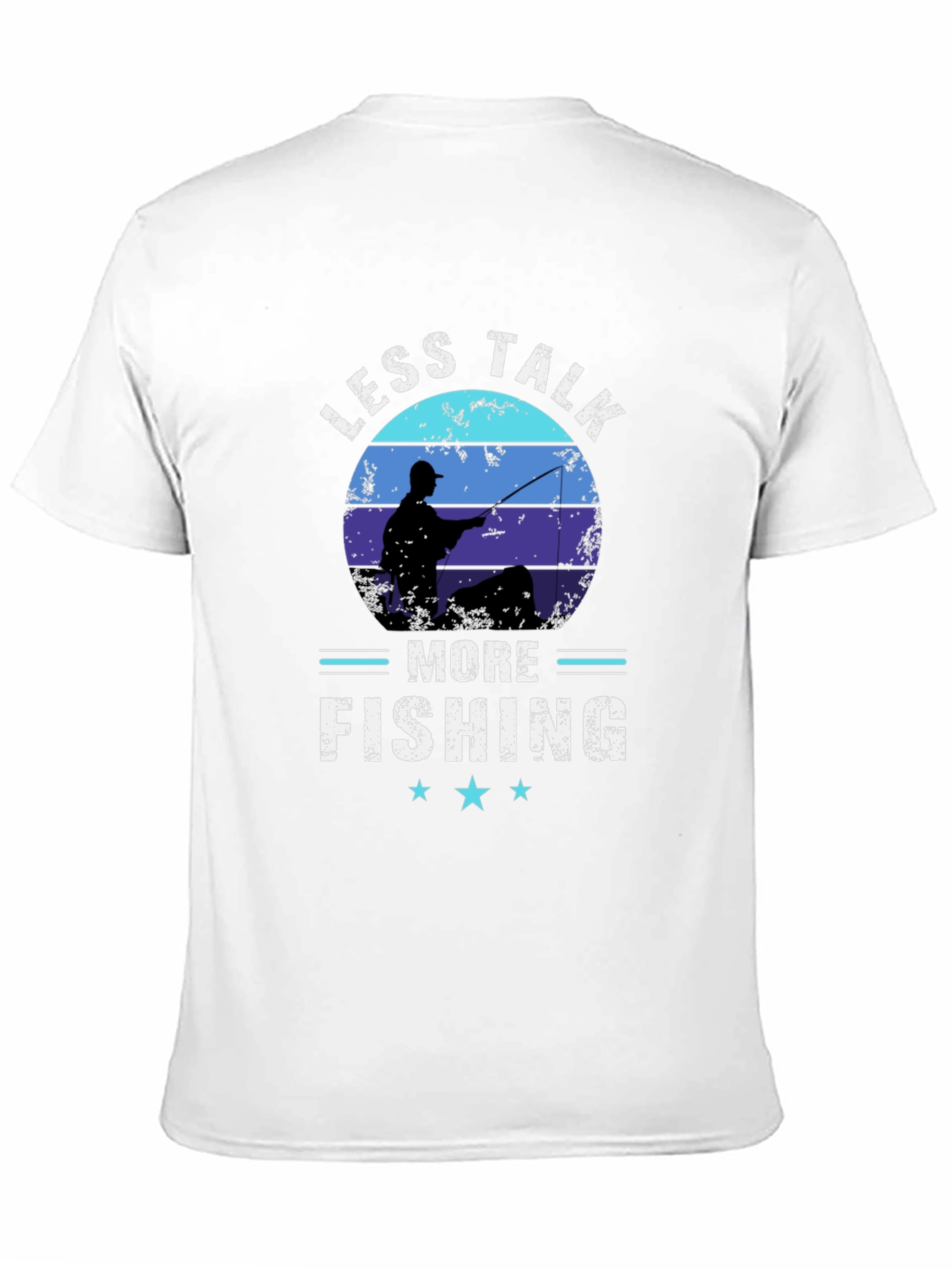 Less Talk More Fishing Graphic T-Shirt