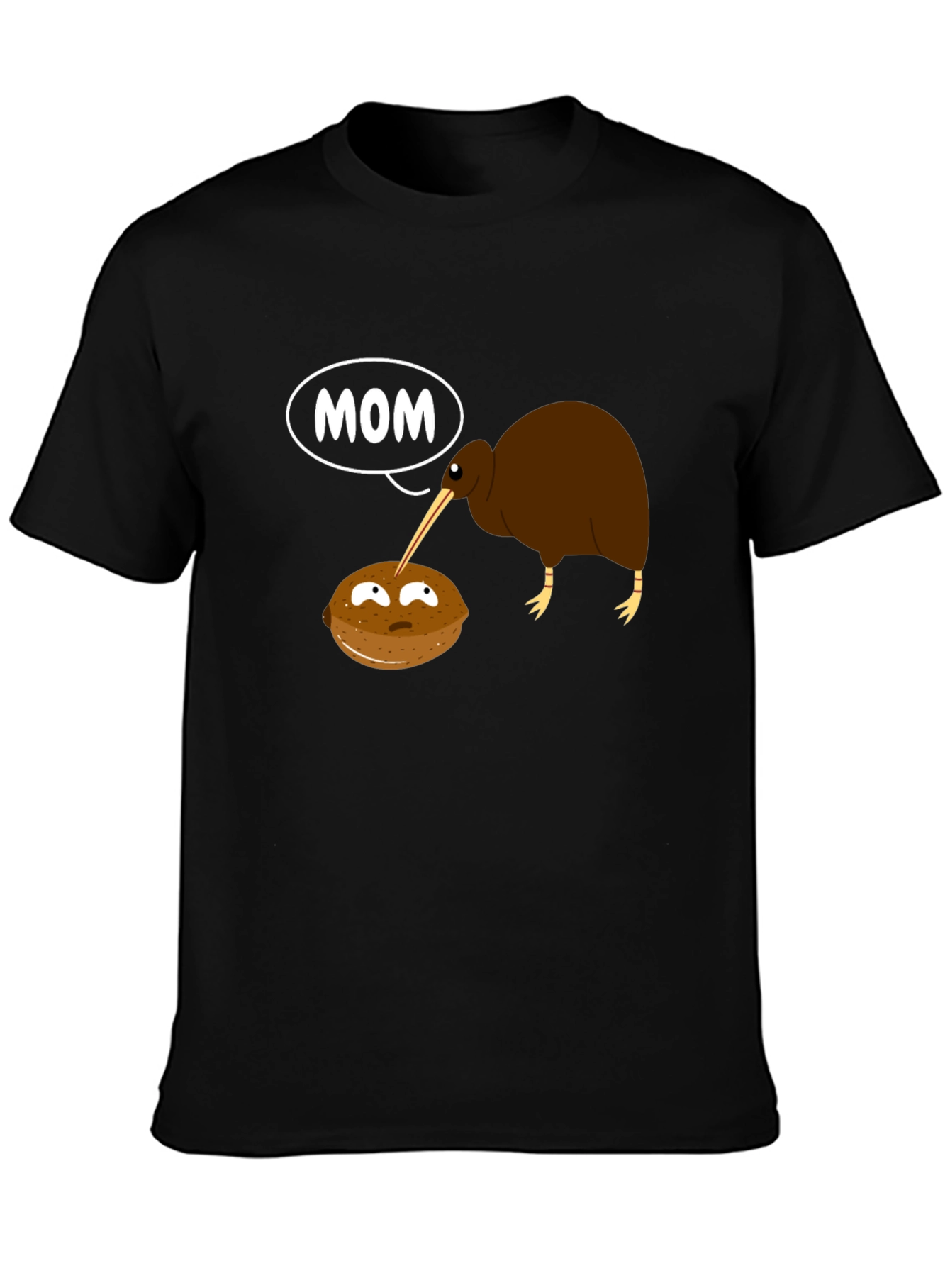 Kiwi Bird Mom Graphic T-Shirt