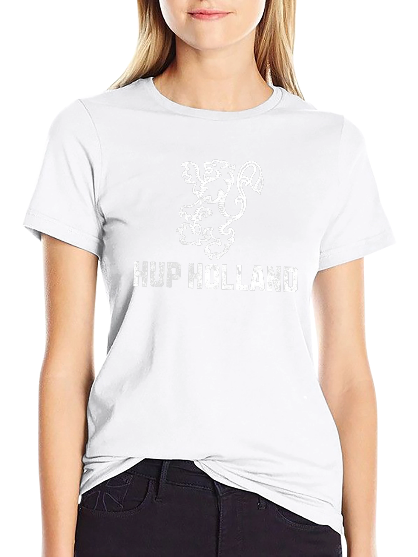 HUP HOLLAND Lion Graphic Tee - Stylish Dutch Pride