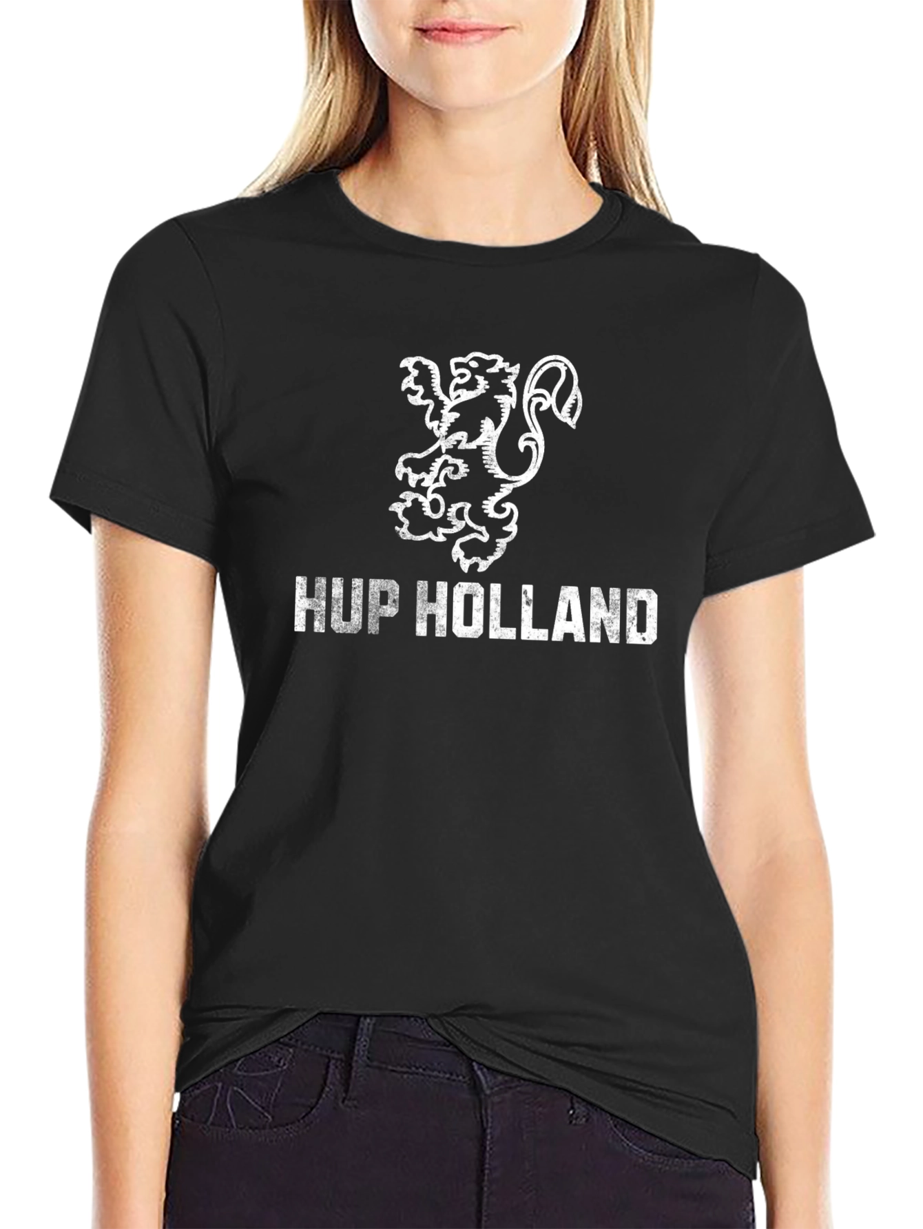 HUP HOLLAND Lion Graphic Tee - Stylish Dutch Pride