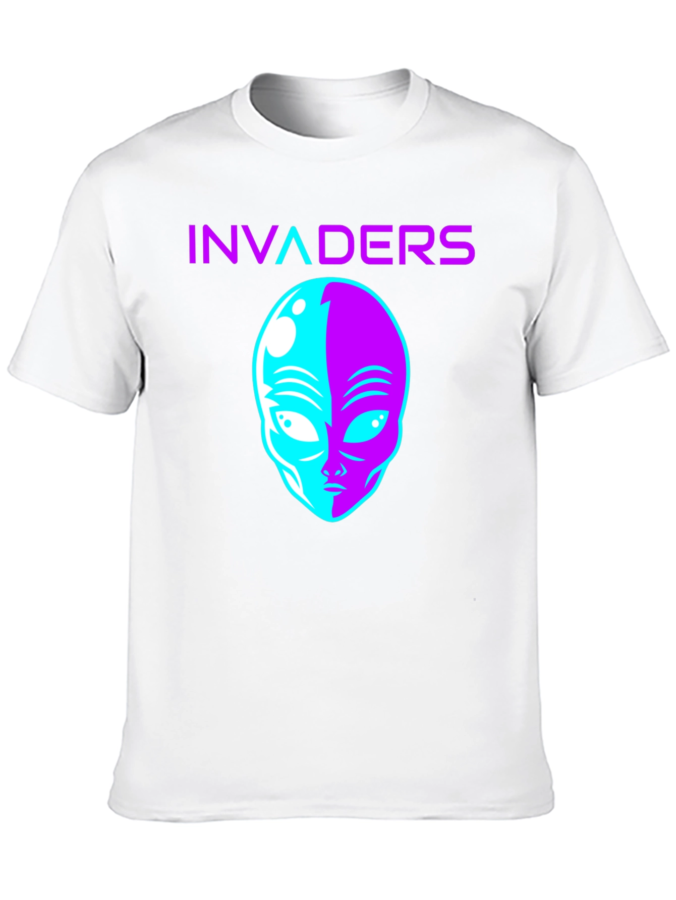 Invaders Alien Graphic T-Shirt