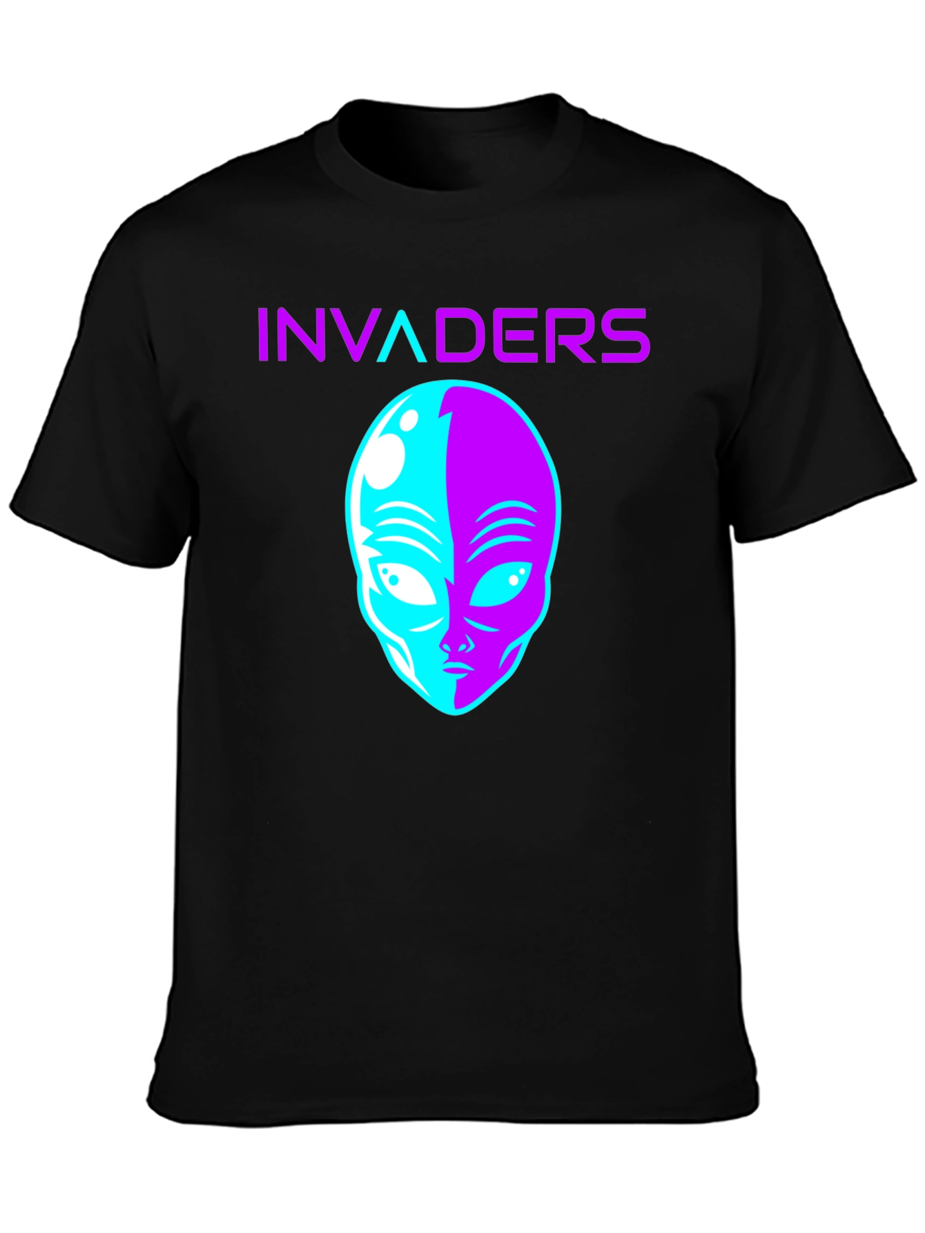 Invaders Alien Graphic T-Shirt