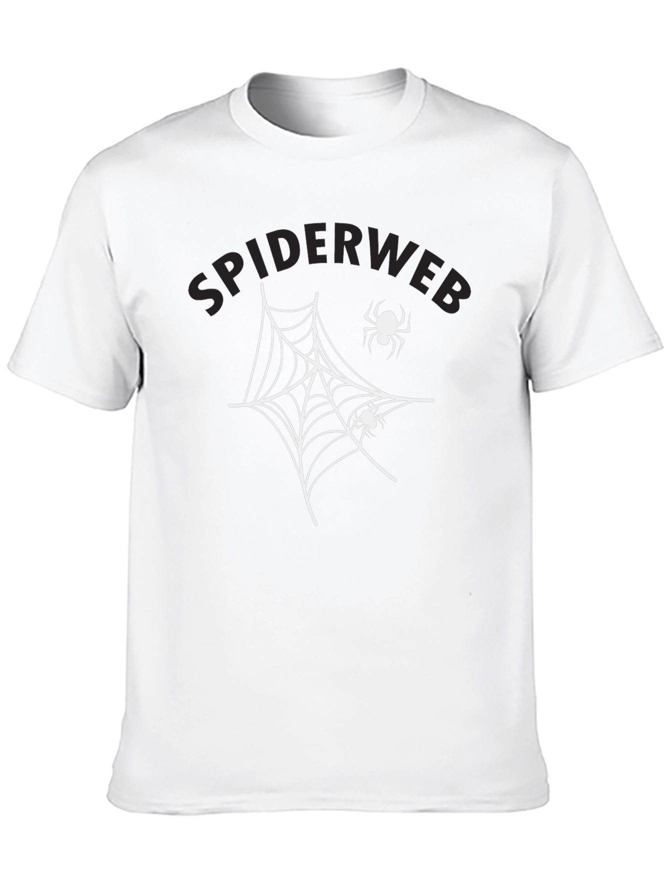 Spiderweb Graphic T-Shirt - Halloween Ready!
