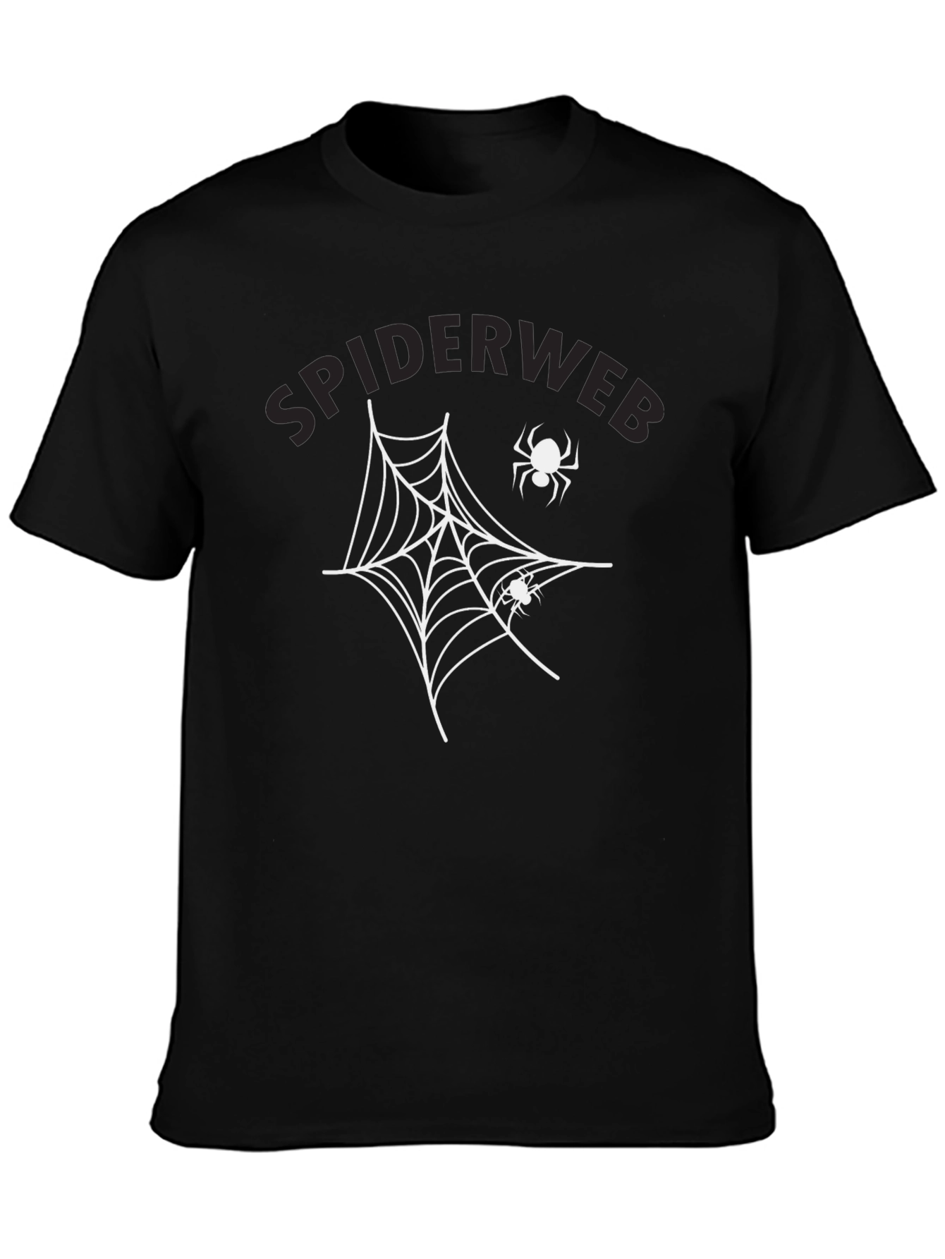 Spiderweb Graphic T-Shirt - Halloween Ready!