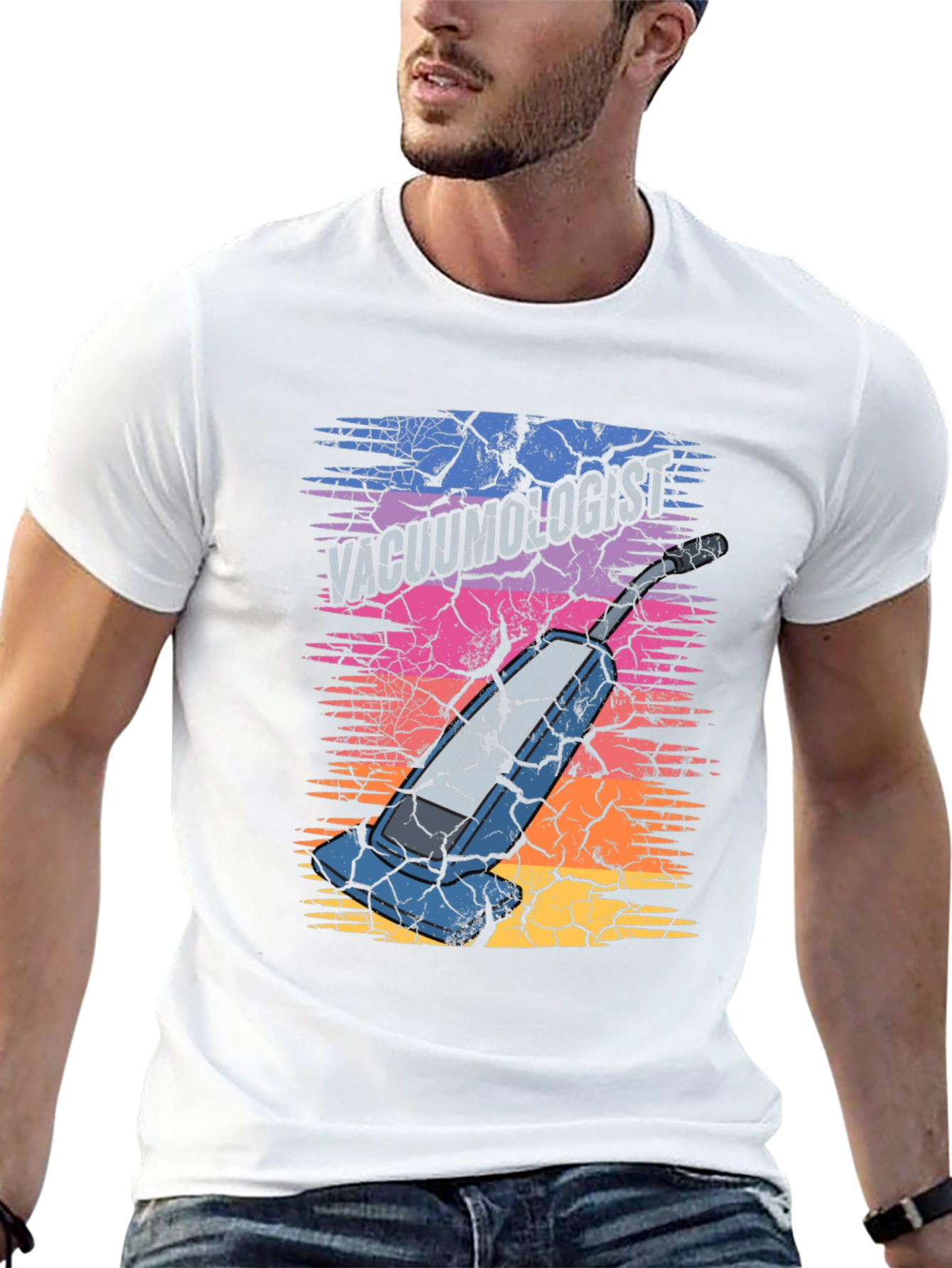 Vacuumologist Graphic Tee - Novelty T-Shirt