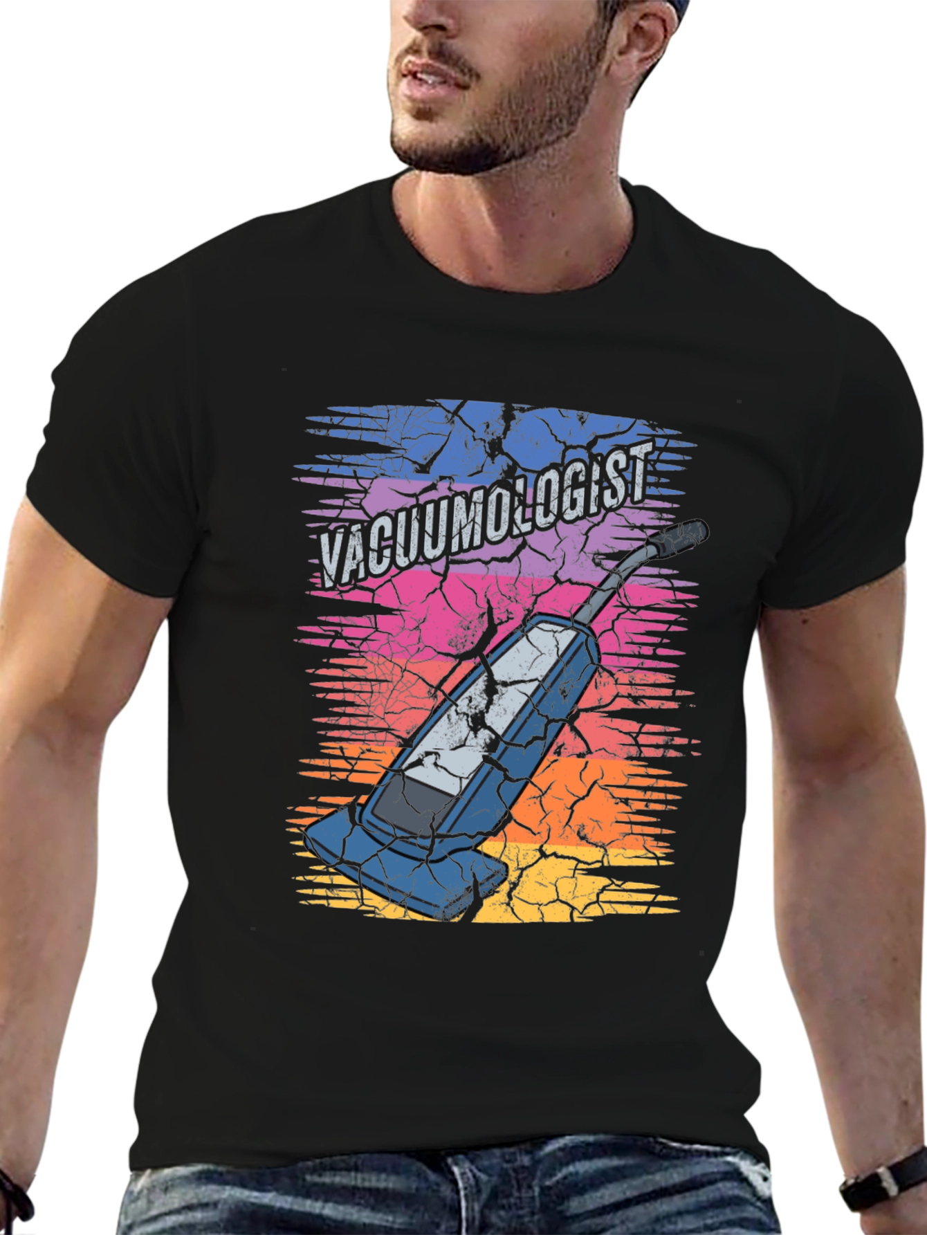 Vacuumologist Graphic Tee - Novelty T-Shirt