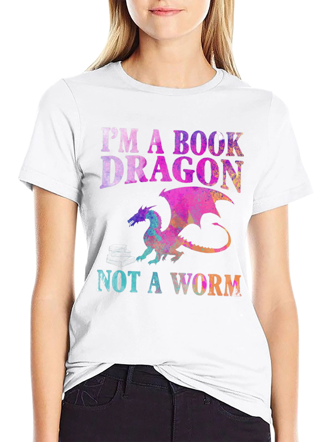 Im a Book Dragon T-Shirt