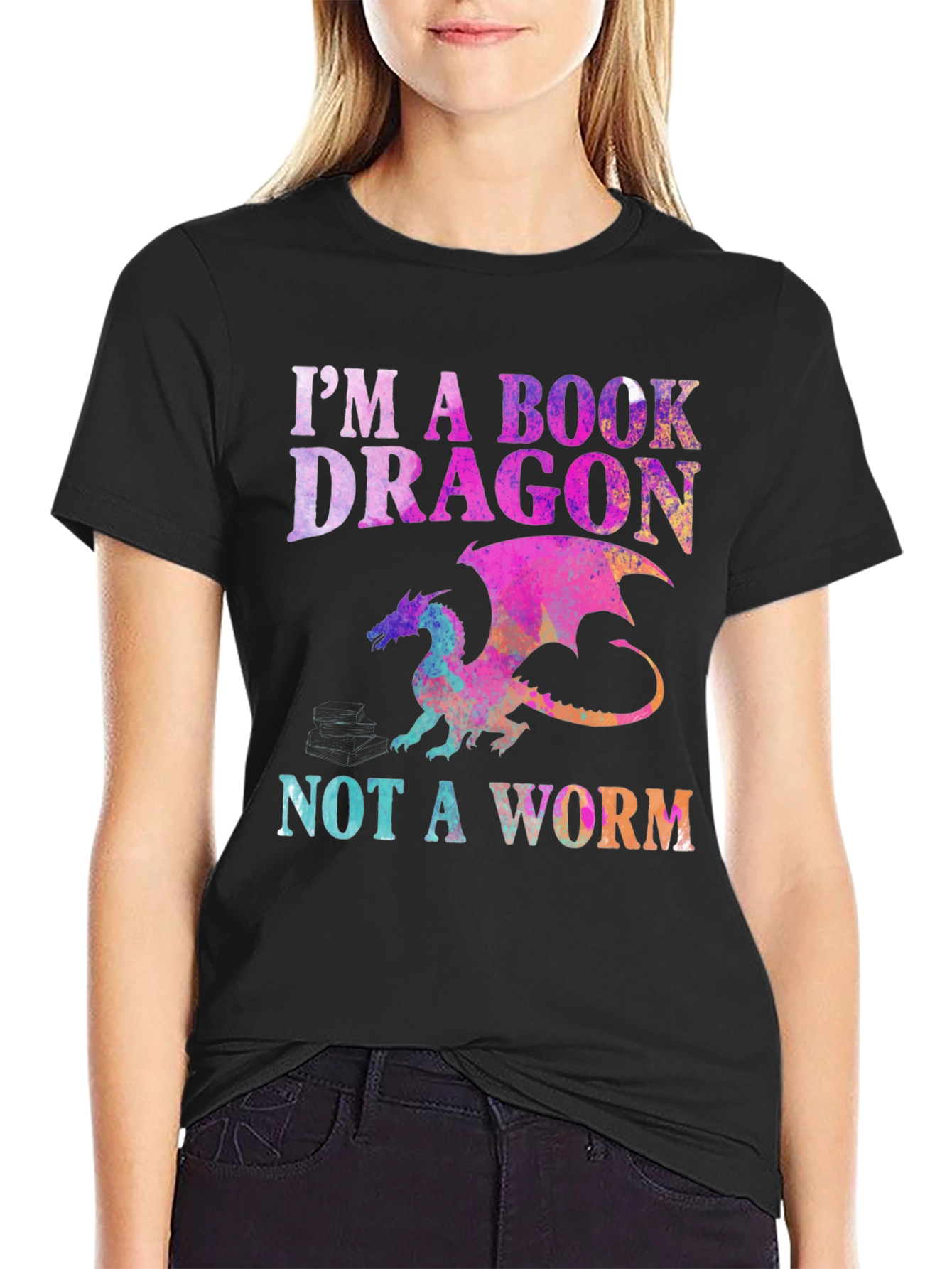 Im a Book Dragon T-Shirt