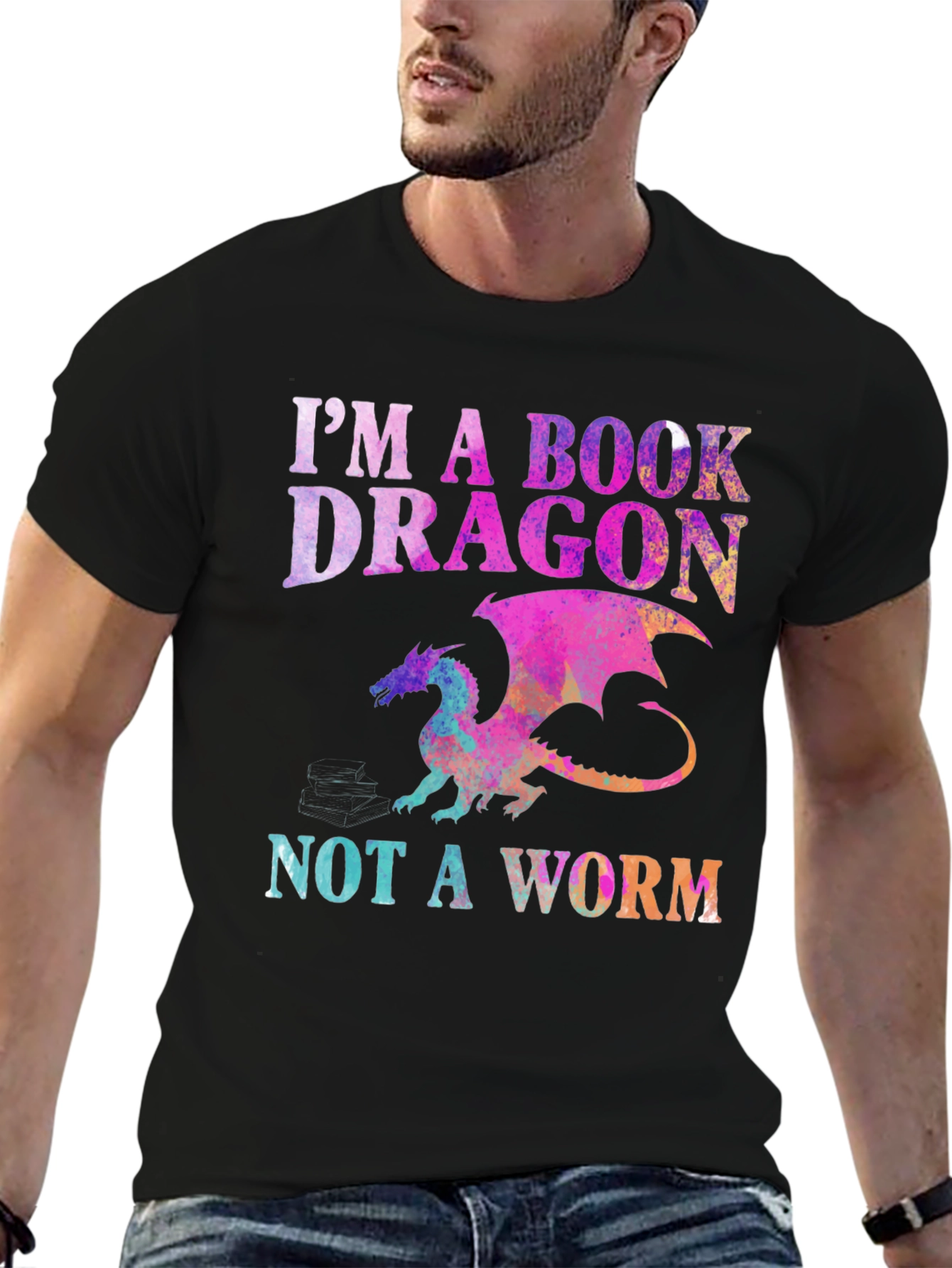 Im a Book Dragon T-Shirt