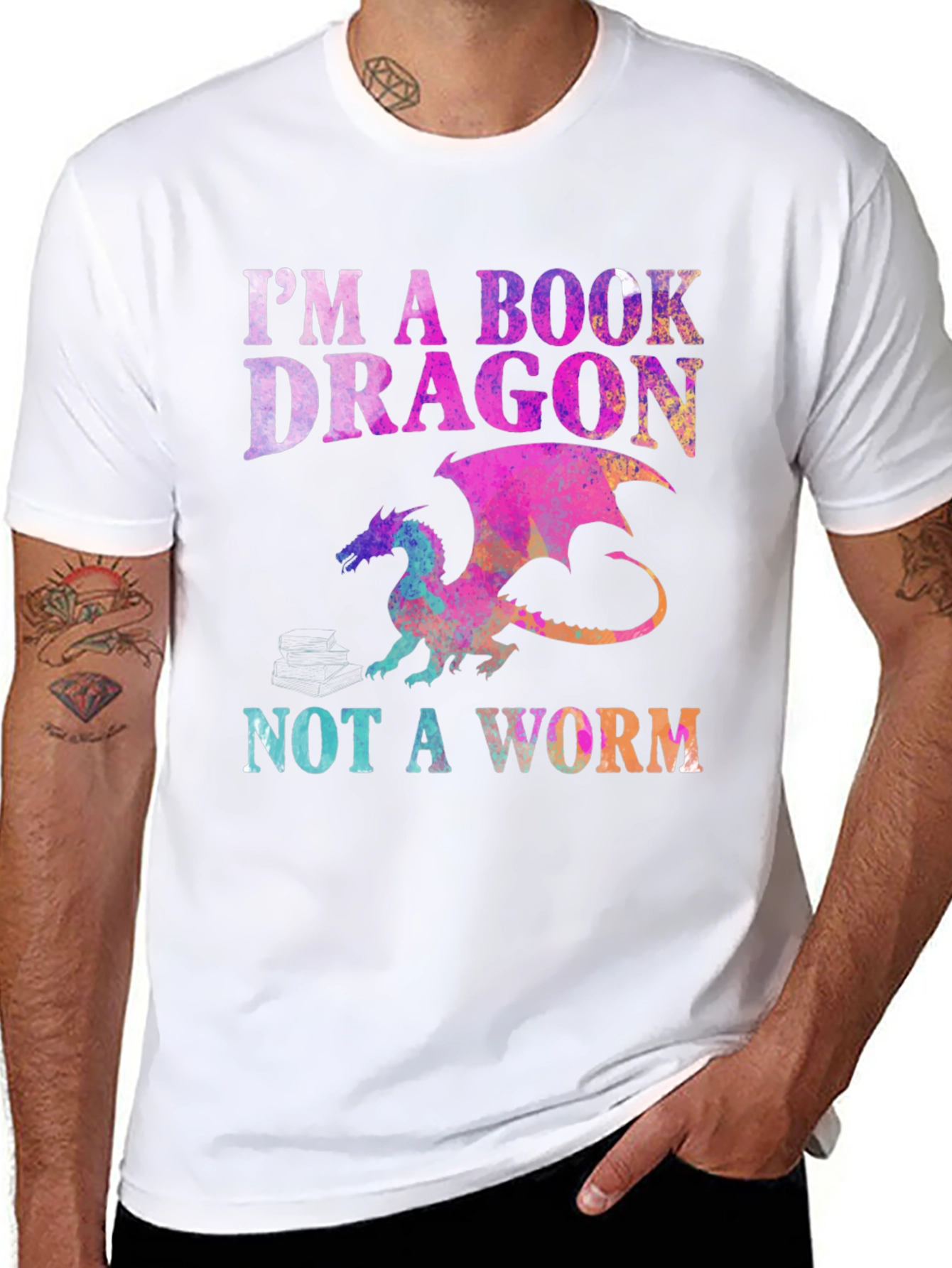 Im a Book Dragon T-Shirt