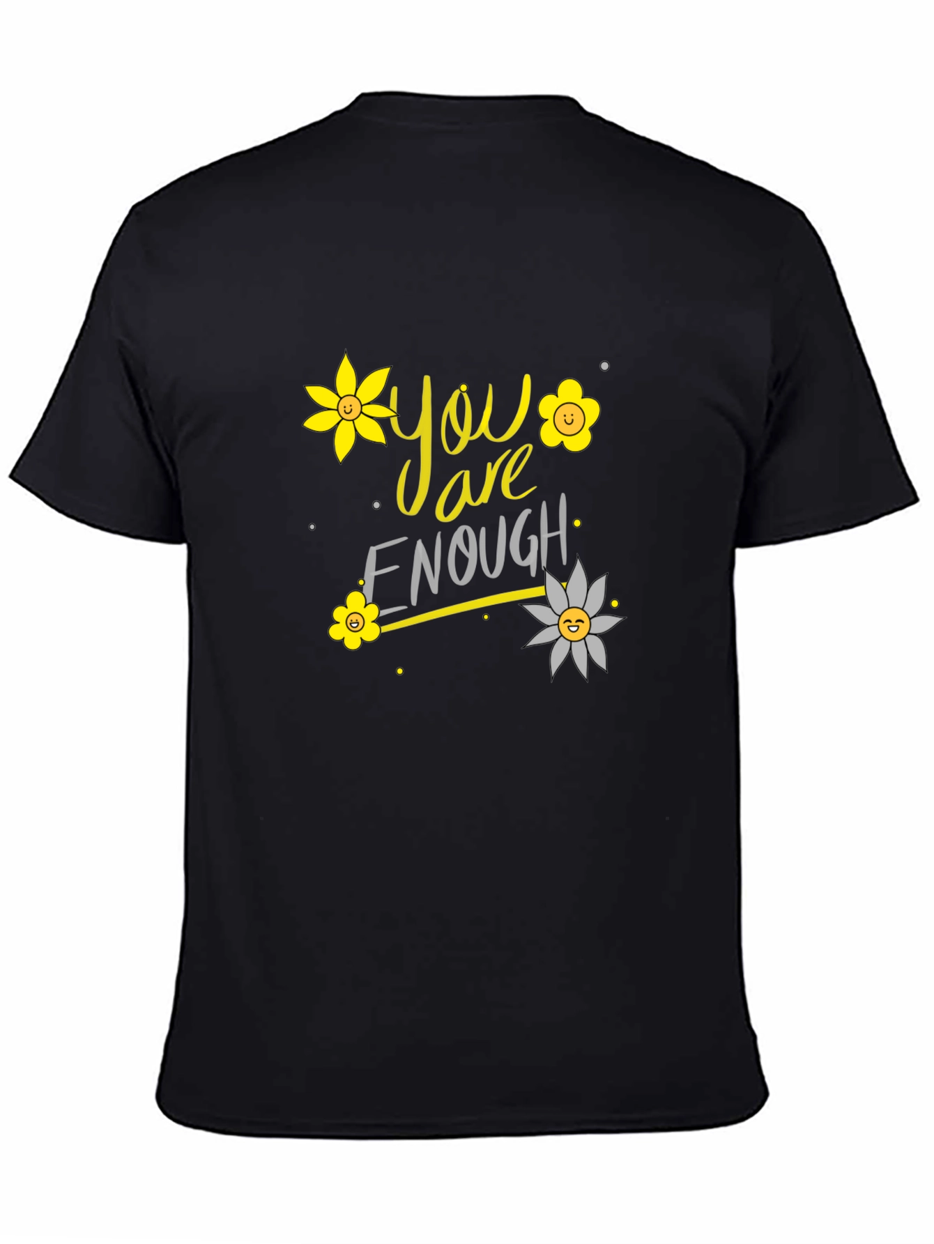 You Are Enough Floral Graphic T-Shirt
