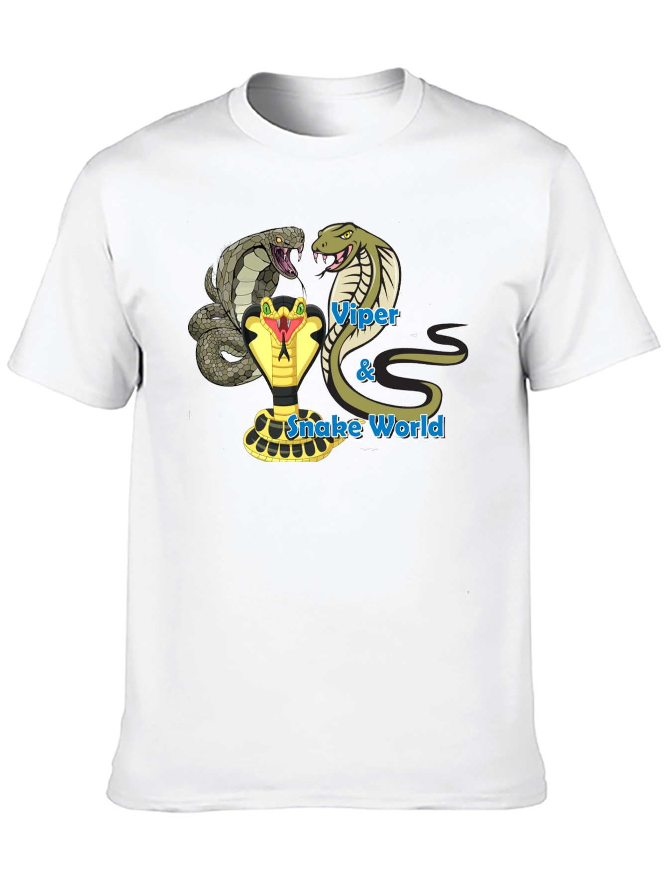 Viper & Snake World Graphic T-Shirt