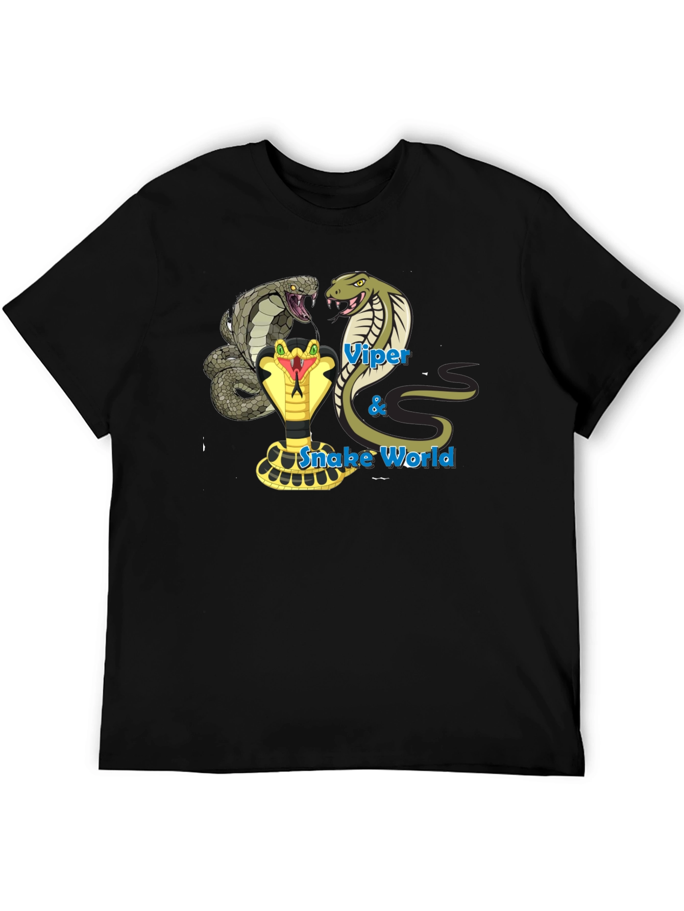 Viper & Snake World Graphic T-Shirt