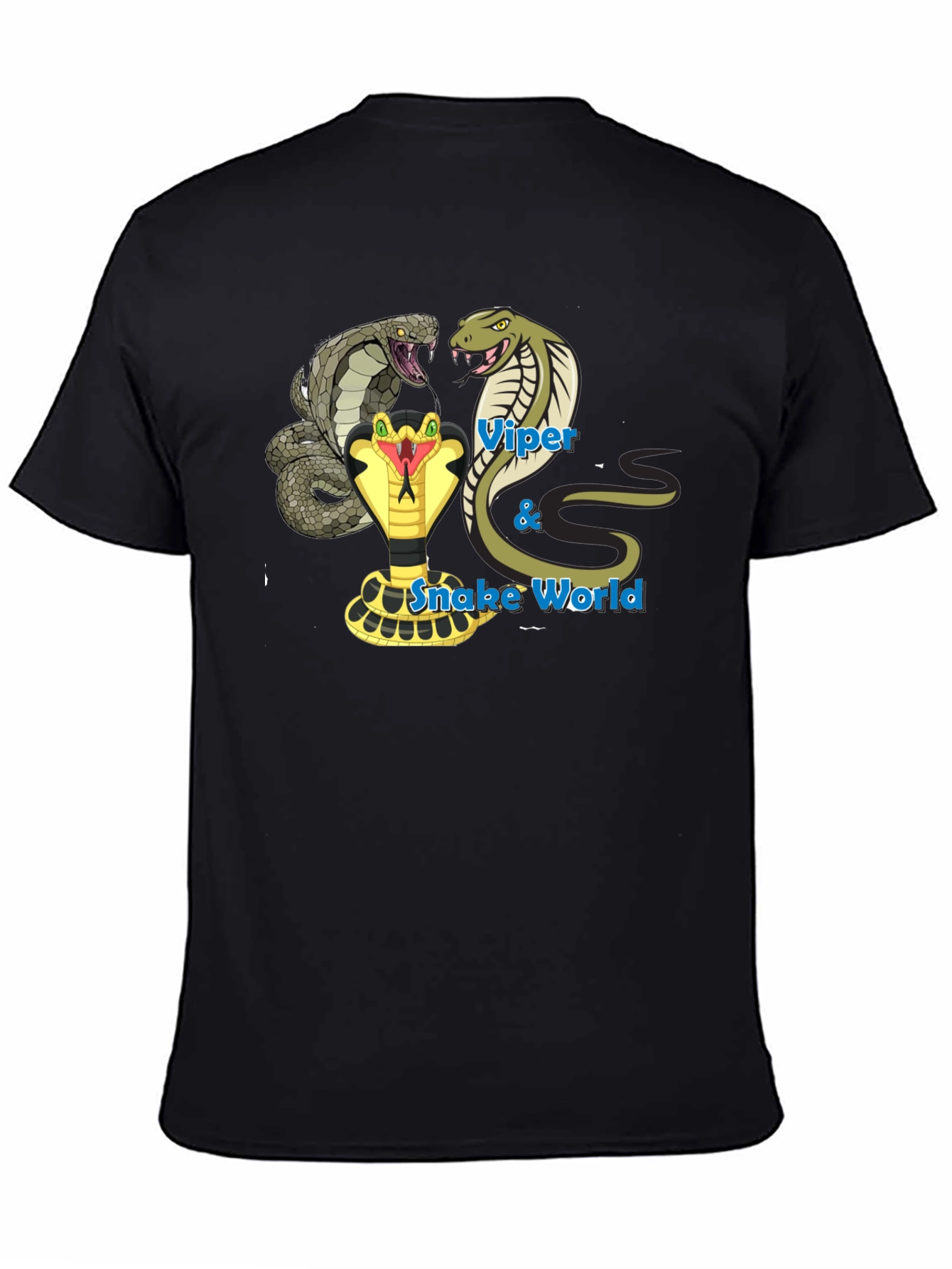 Viper & Snake World Graphic T-Shirt