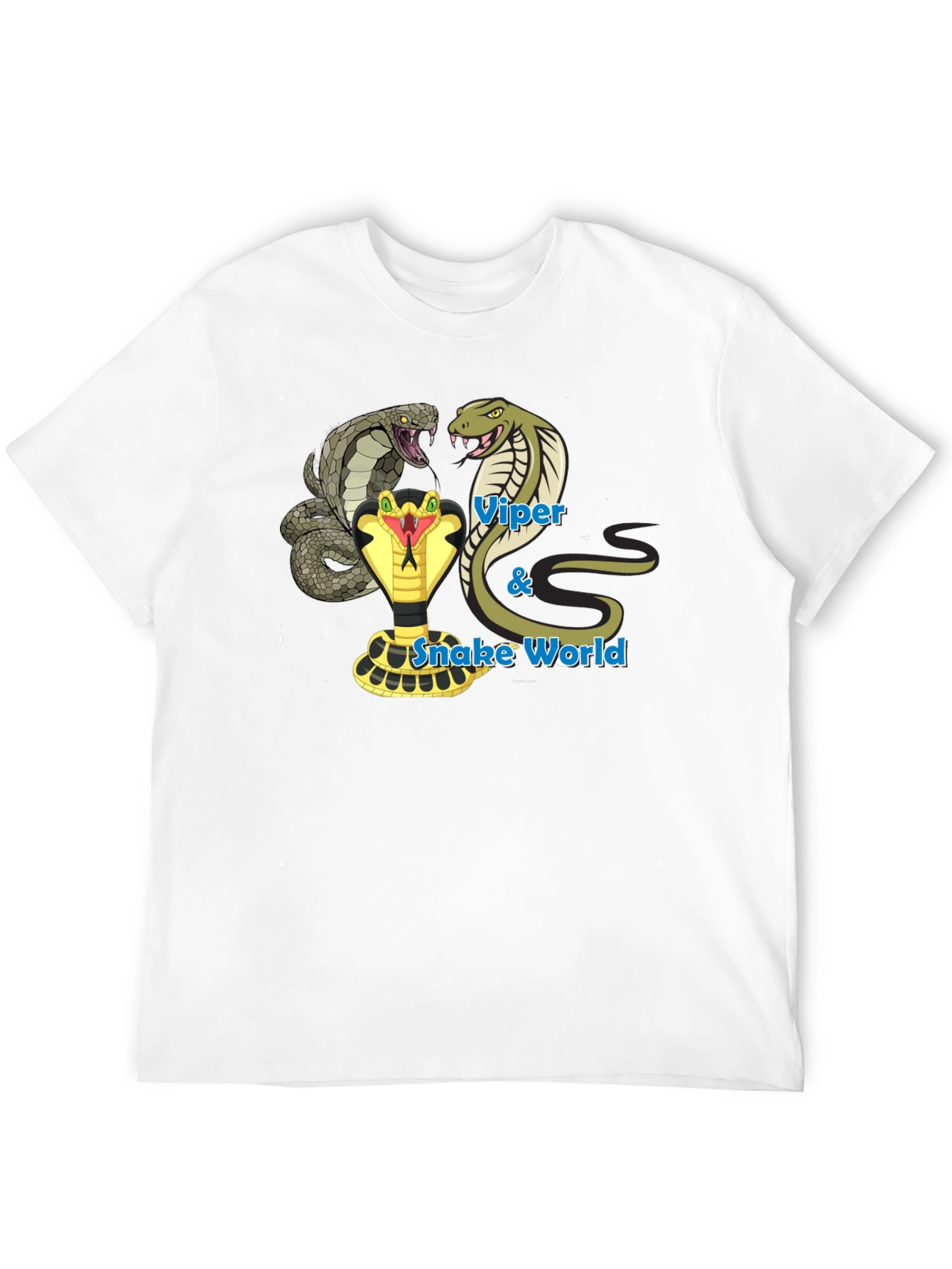 Viper & Snake World Graphic T-Shirt