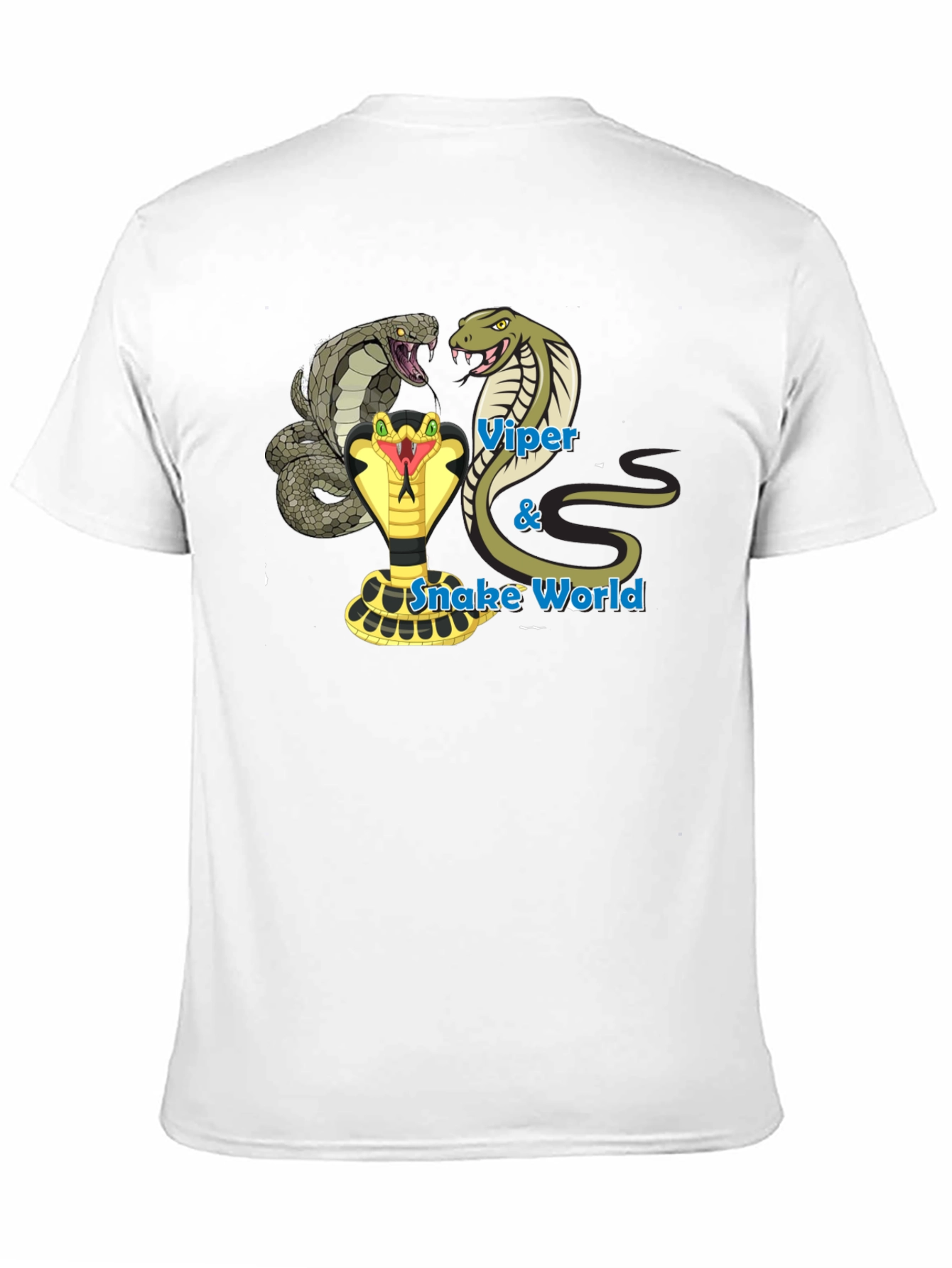 Viper & Snake World Graphic T-Shirt