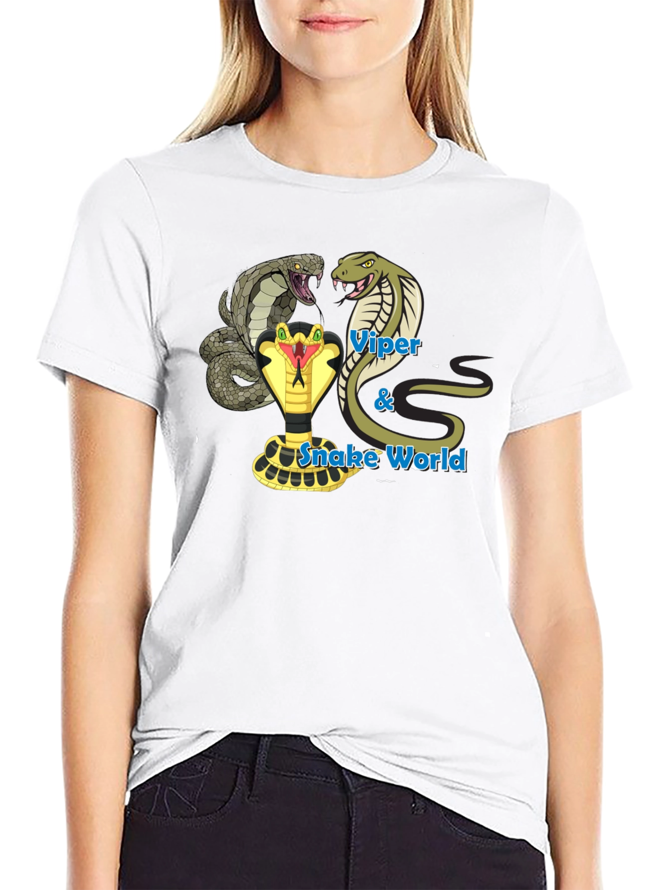 Viper & Snake World Graphic T-Shirt