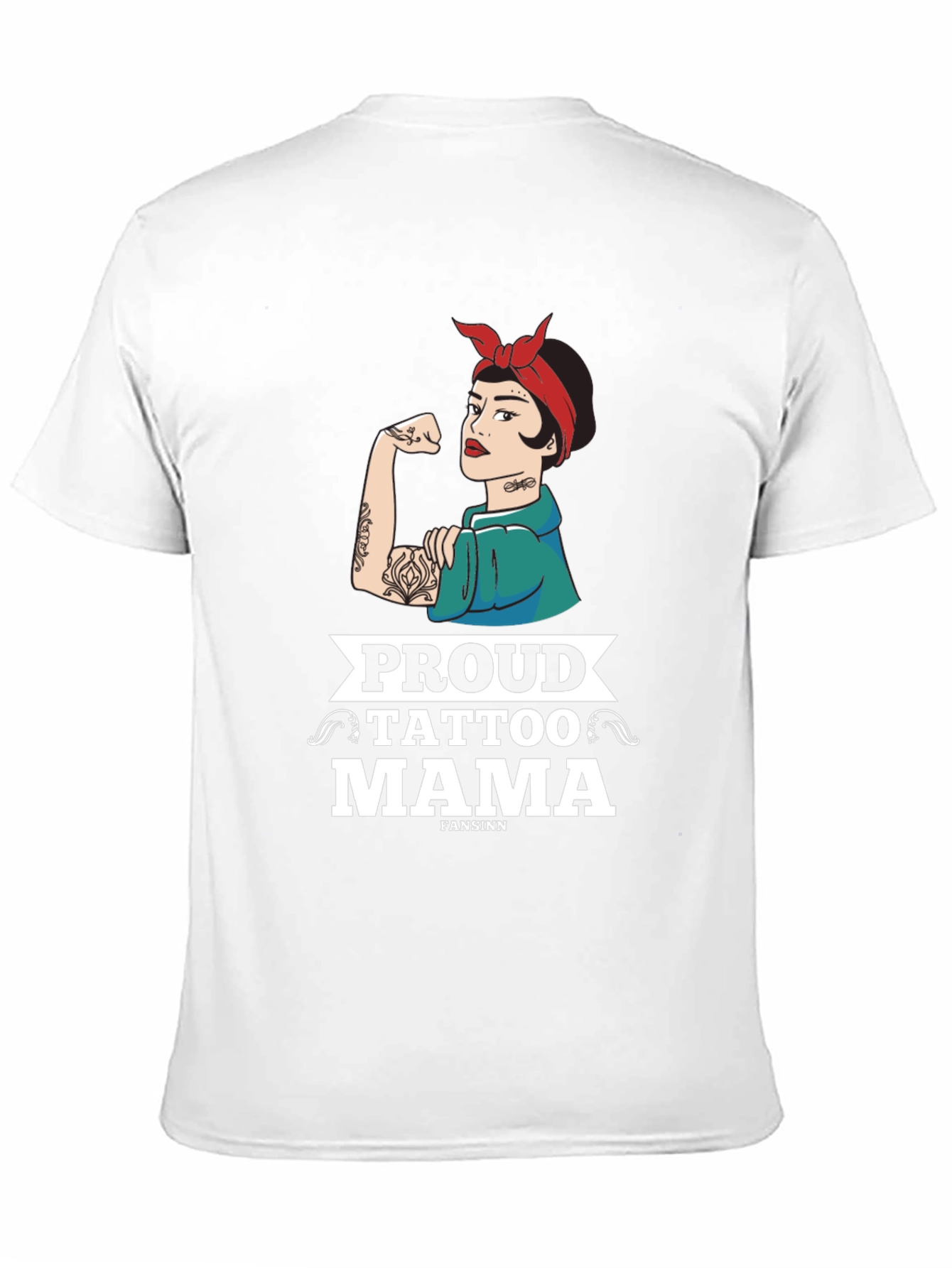 Proud Tattoo Mama T-Shirt - Black Graphic Tee