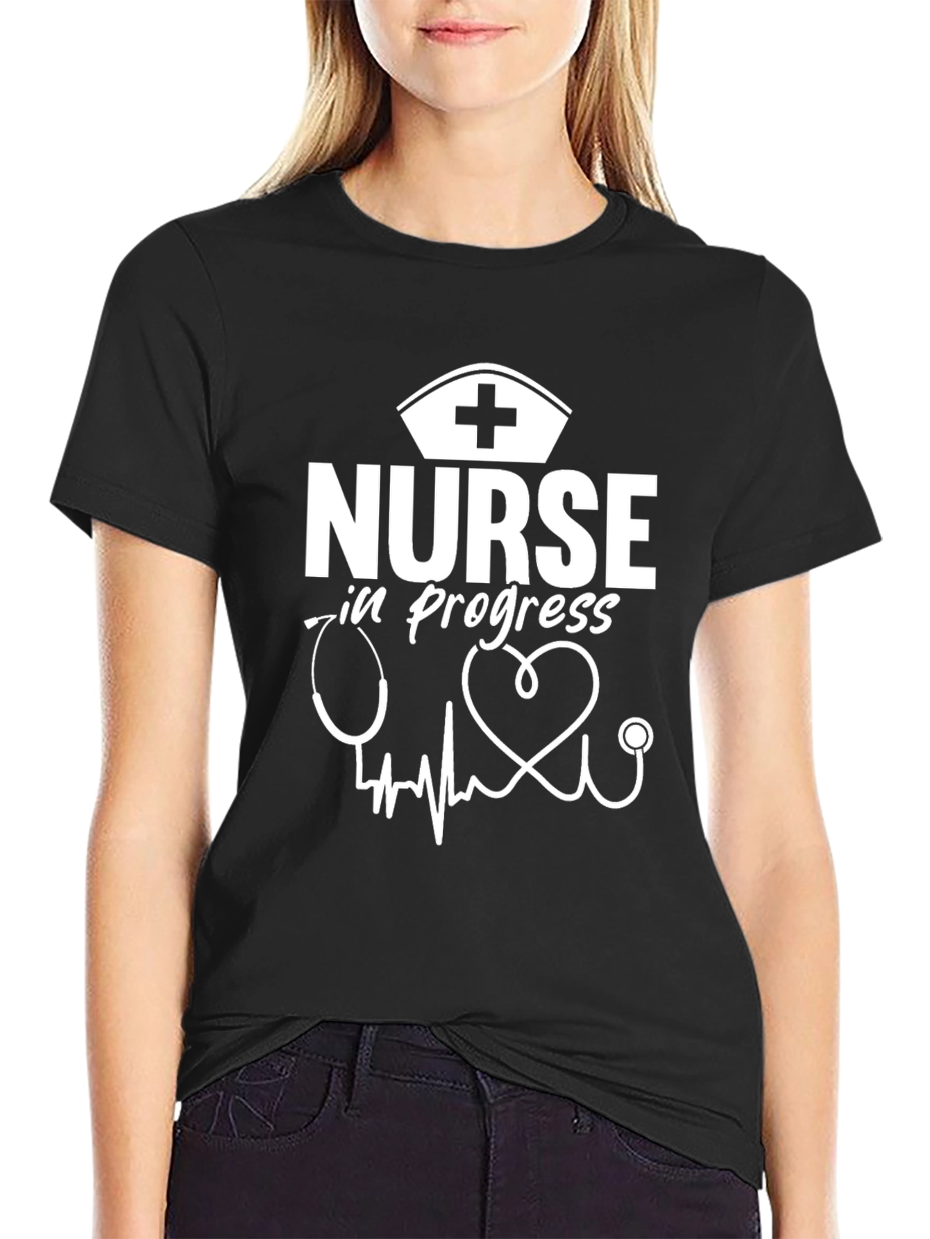 Nurse In Progress Graphic T-Shirt