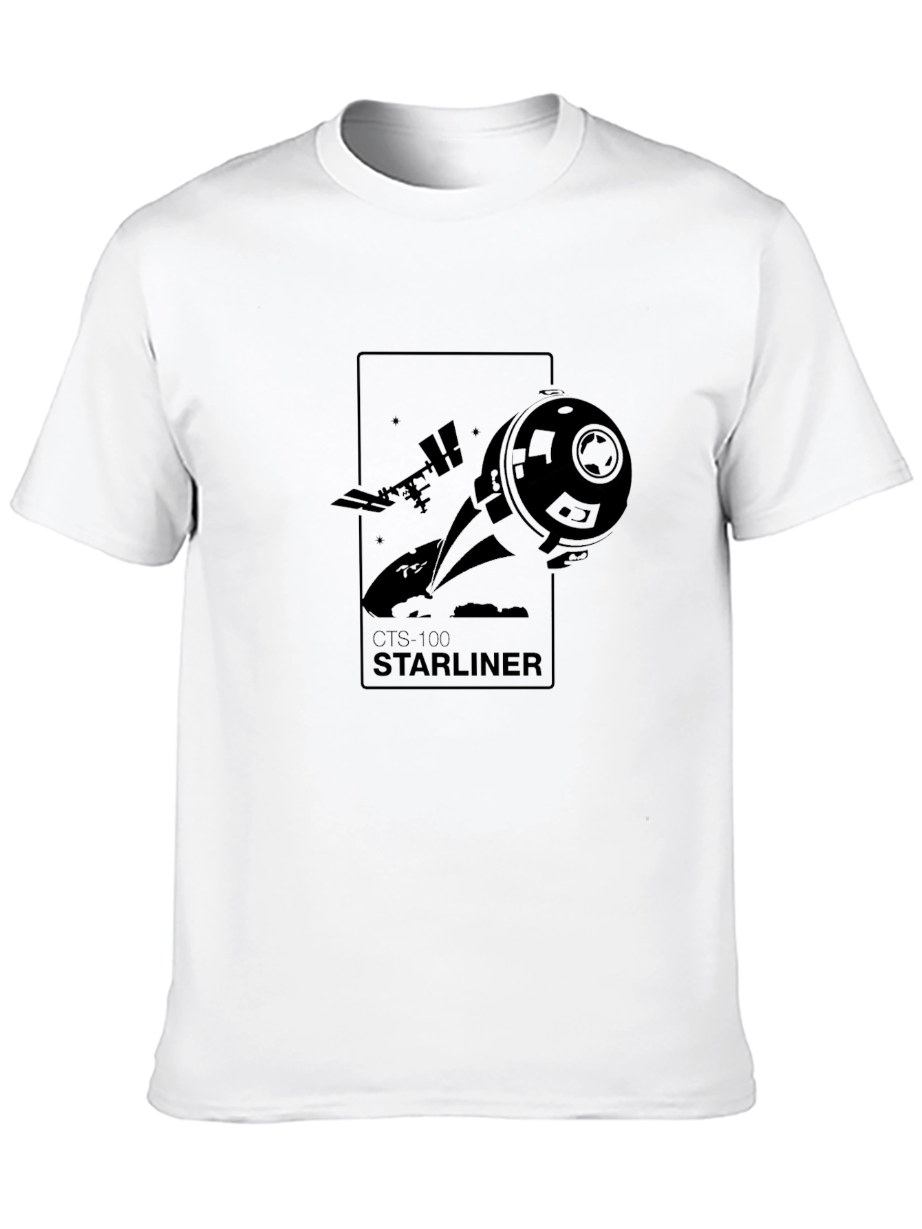 Starliner Graphic T-Shirt - Space Exploration Tee