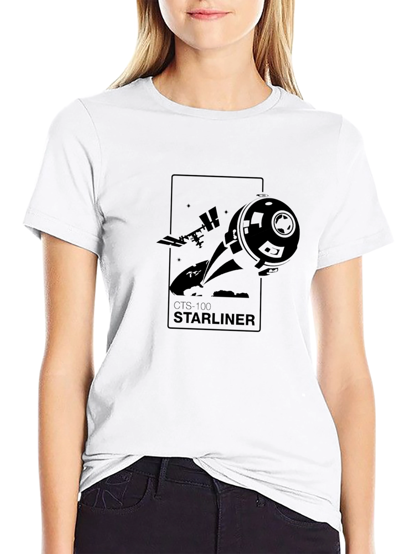 Starliner Graphic T-Shirt - Space Exploration Tee