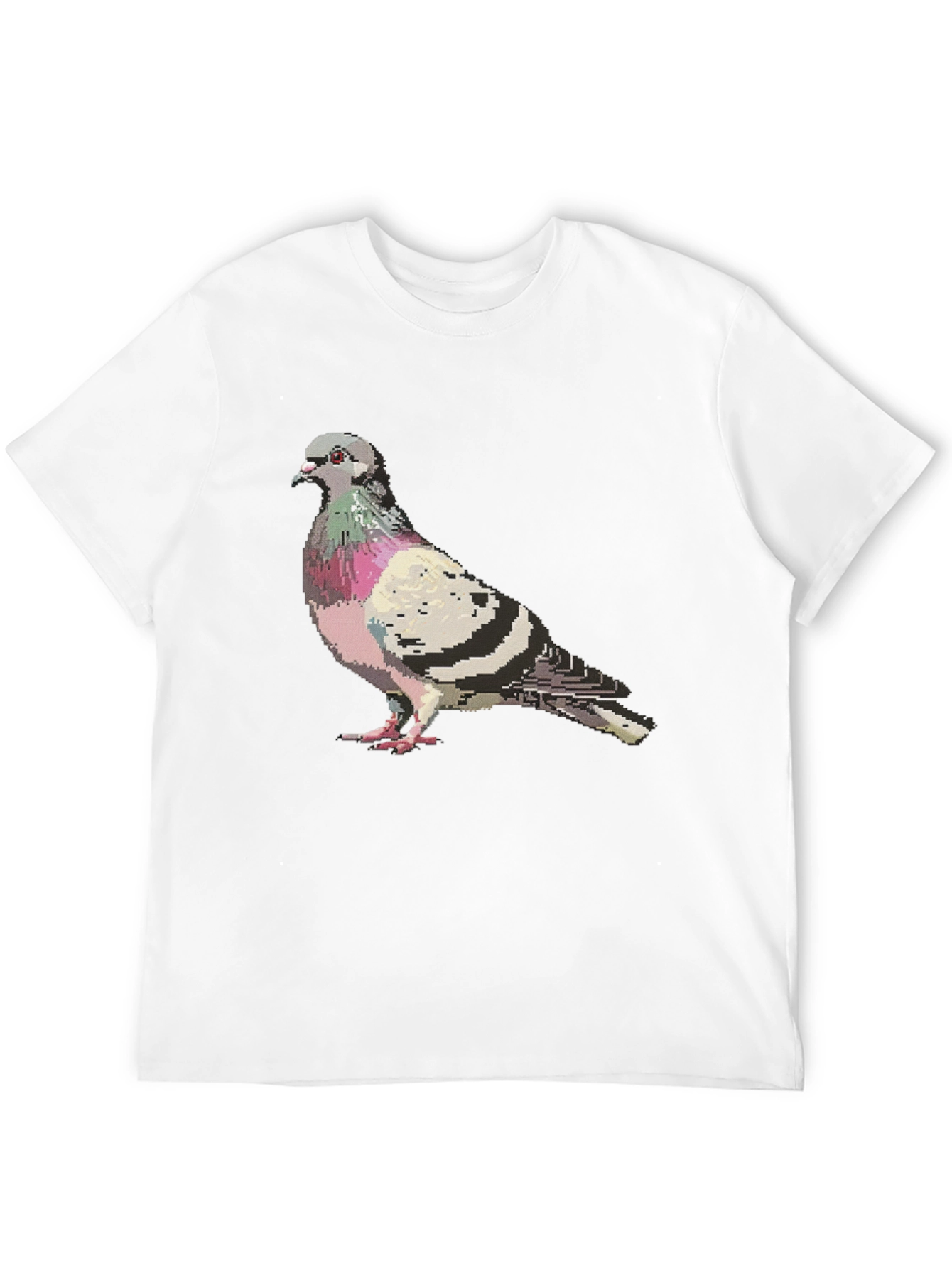 Pixel Pigeon Graphic T-Shirt - Urban Streetwear Tee