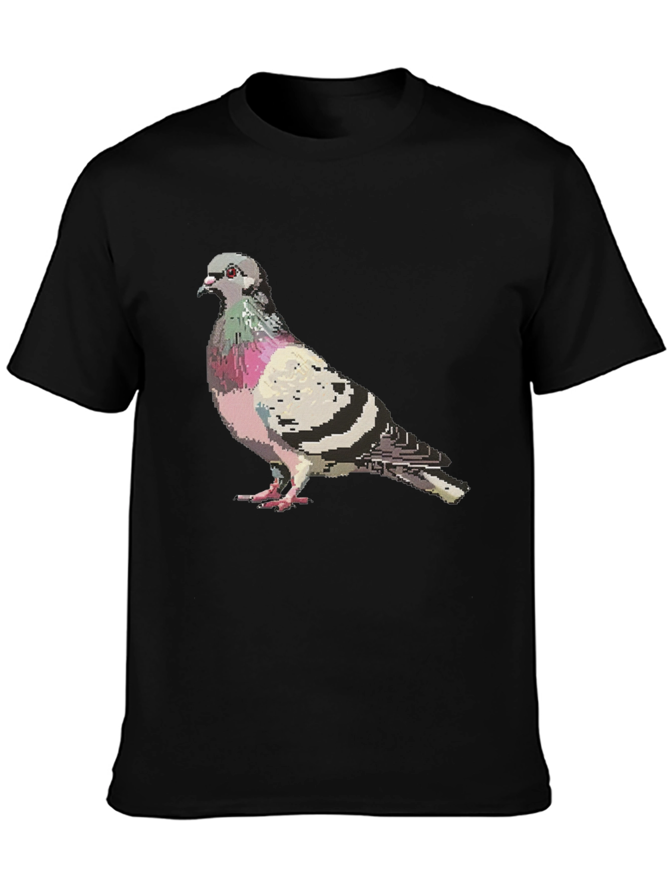 Pixel Pigeon Graphic T-Shirt - Urban Streetwear Tee