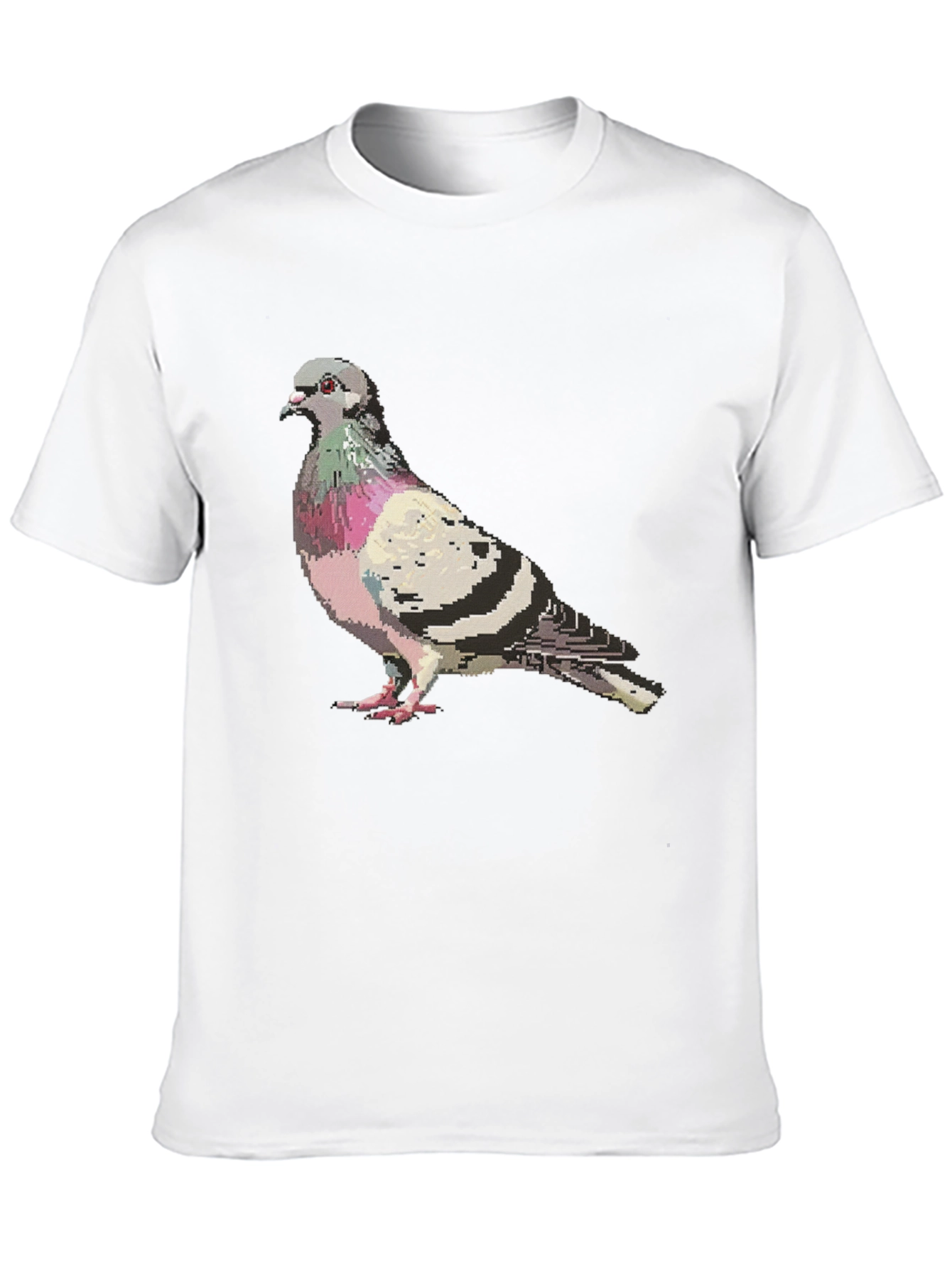 Pixel Pigeon Graphic T-Shirt - Urban Streetwear Tee
