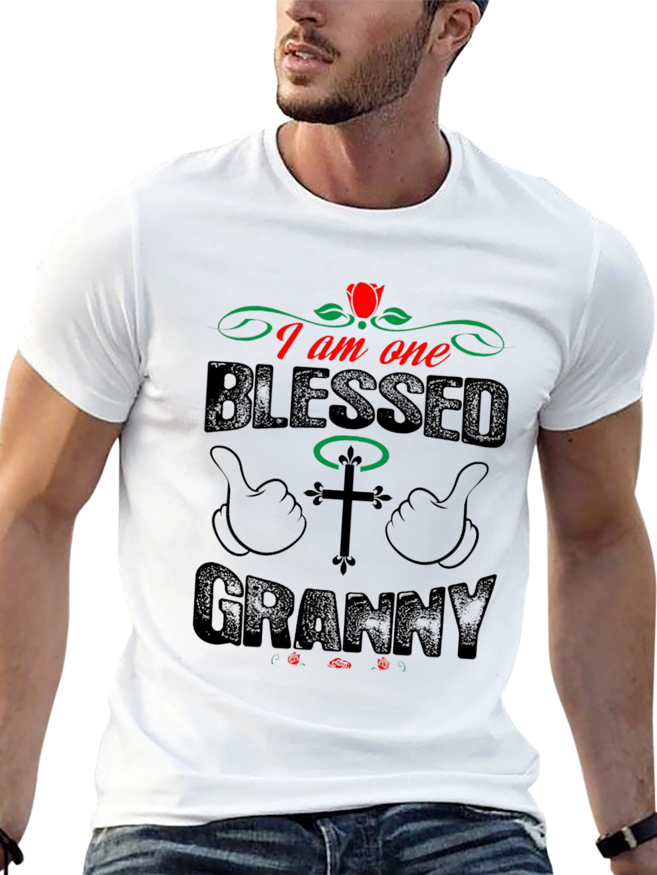 Blessed Granny T-Shirt - Cute Grandma Tee