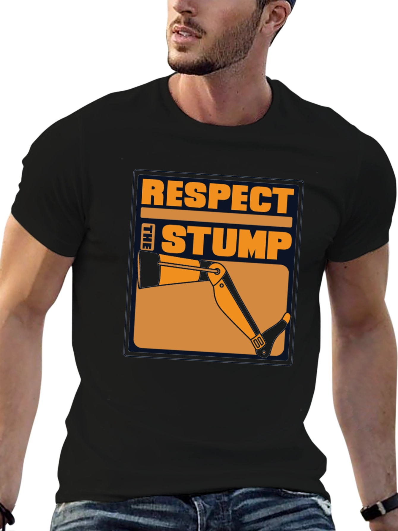 Respect the Stump T-Shirt - Tree Removal Apparel