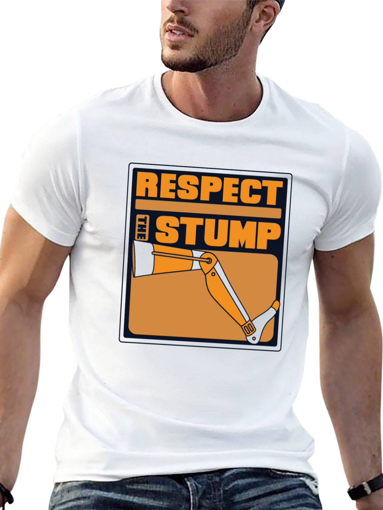 Respect the Stump T-Shirt - Tree Removal Apparel