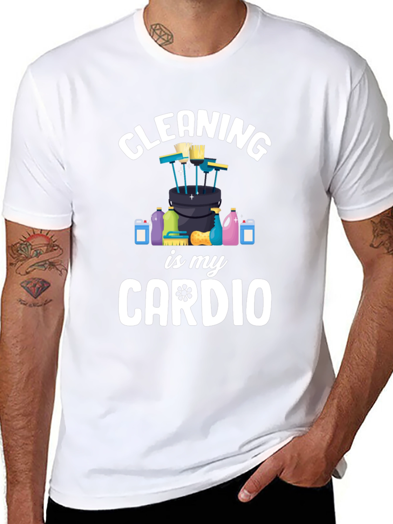 Cleaning is My Cardio T-Shirt