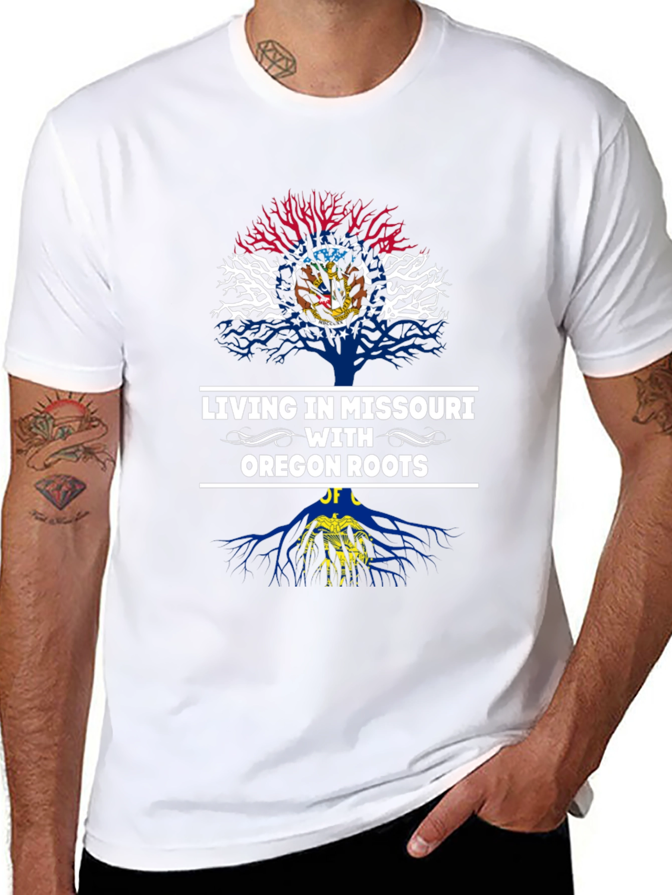 Missouri Living Oregon Roots Graphic T-Shirt