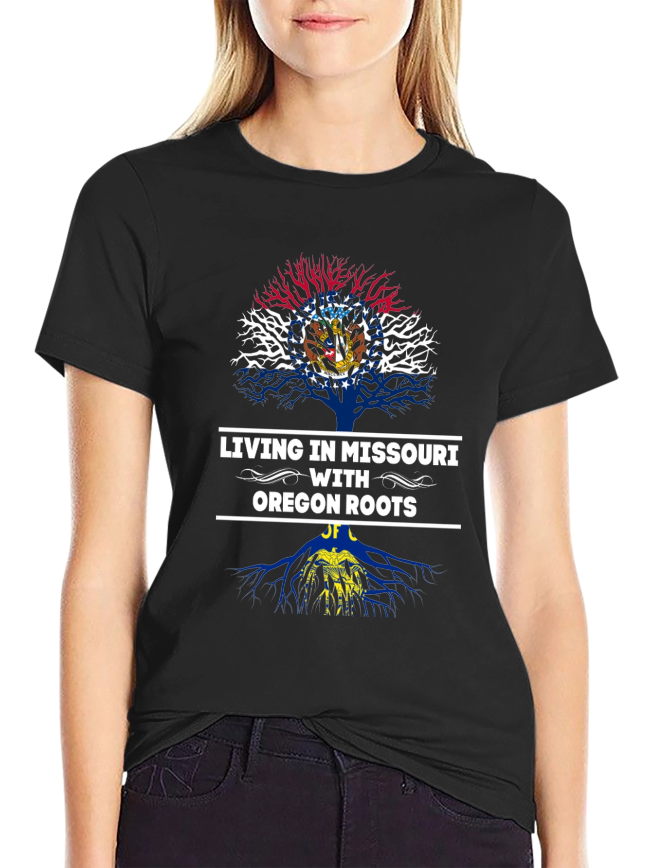 Missouri Living Oregon Roots Graphic T-Shirt